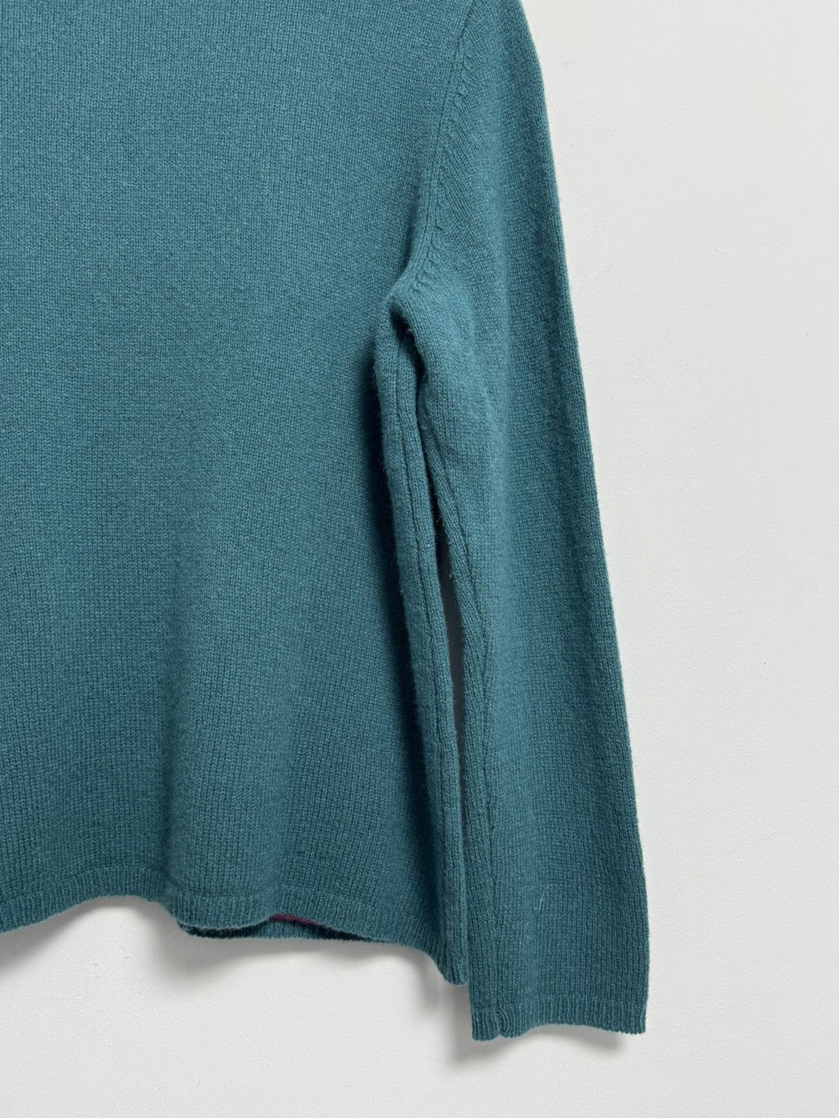 Gudrun Sjoden Gudrun Sjoden Cardigan Knit Sweater Wool Green Pink Pocket M Size M / US 6-8 / IT 42-44 - 12 Thumbnail