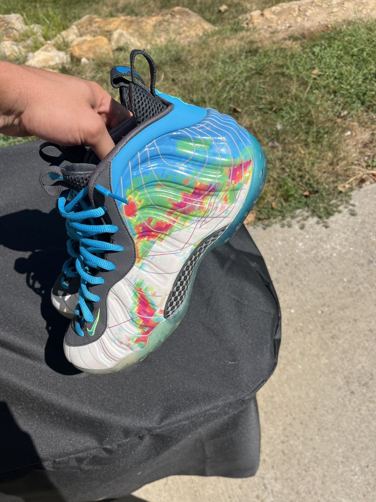 Nike Nike Air Foamposite One “Weatherman” Size US 10.5 / EU 43-44 - 2 Thumbnail