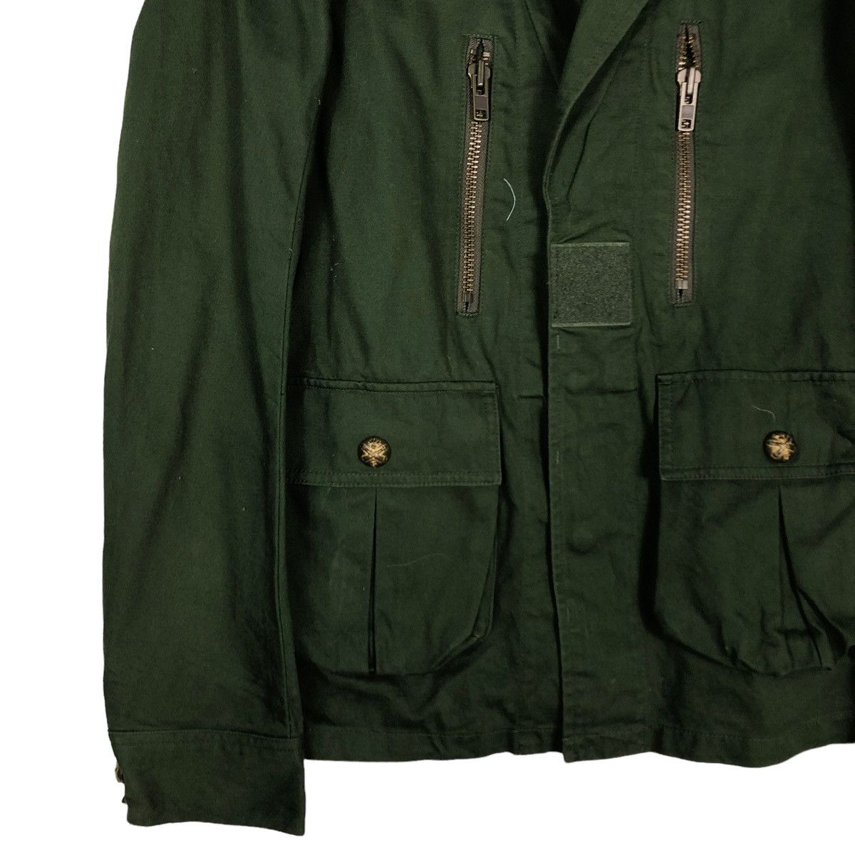 Hysteric Glamour 🔥VINTAGE BIKER MILITARY DESIGN JACKET SLY GLAMOUR JAPAN Size US S / EU 44-46 / 1 - 7 Thumbnail