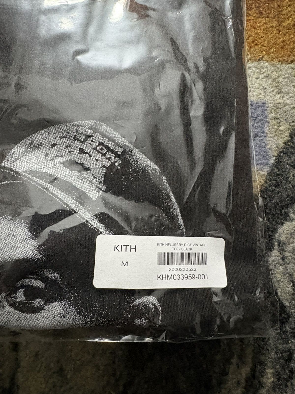 Kith × NFL Kith x NFL Jerry Rice Vintage Tee Black Size US M / EU 48-50 / 2 - 4 Thumbnail