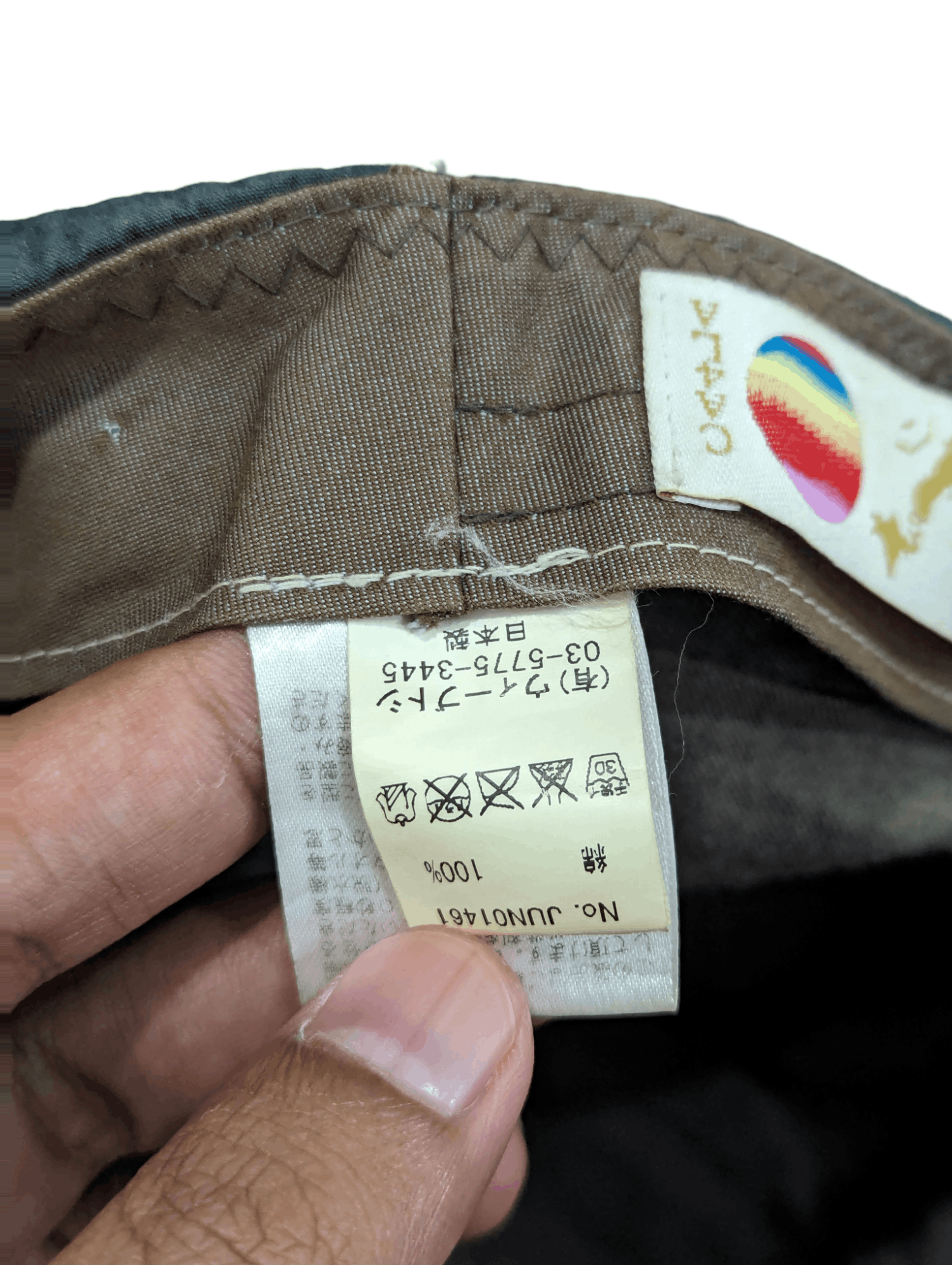 CA4LA Ca4la Smile Japan Army Cap Hat Size ONE SIZE - 8 Thumbnail