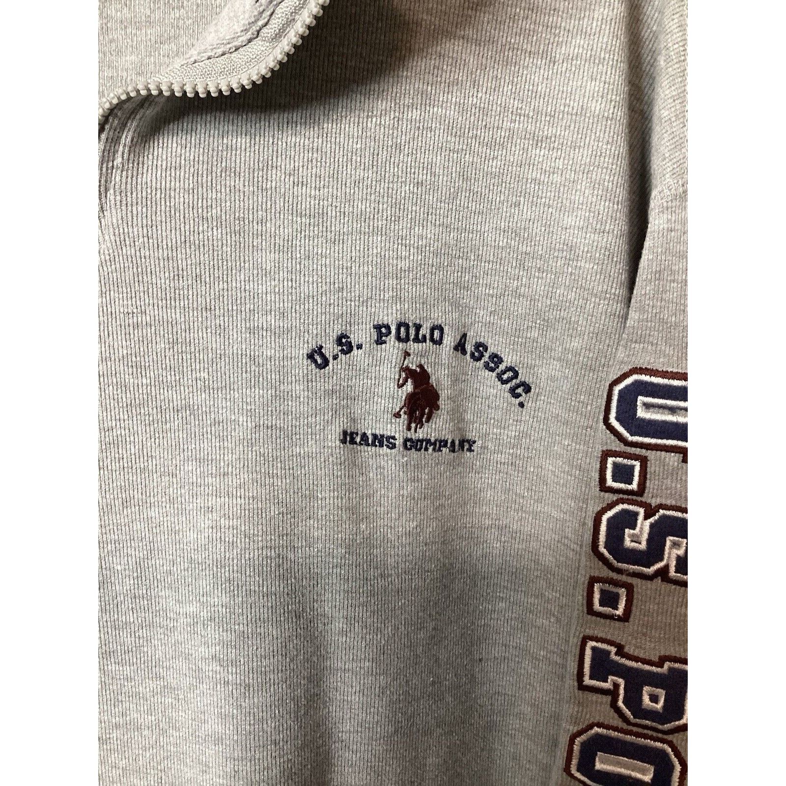 U.S. Polo Assn. VGT U.S. POLO ASSOC. Men’s Pullover 1/4 Zip Sweatshirt 2XL Size US XXL / EU 58 / 5 - 3 Thumbnail