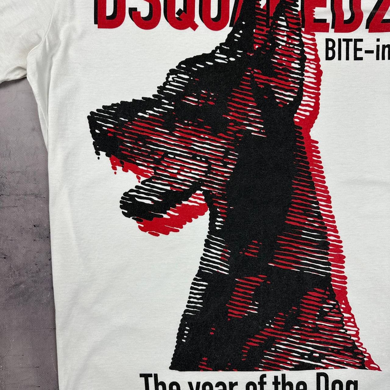 Dsquared2 Rare! Dsquared2 Rottweiler The Year Of The Dog Tee Size US M / EU 48-50 / 2 - 8 Thumbnail