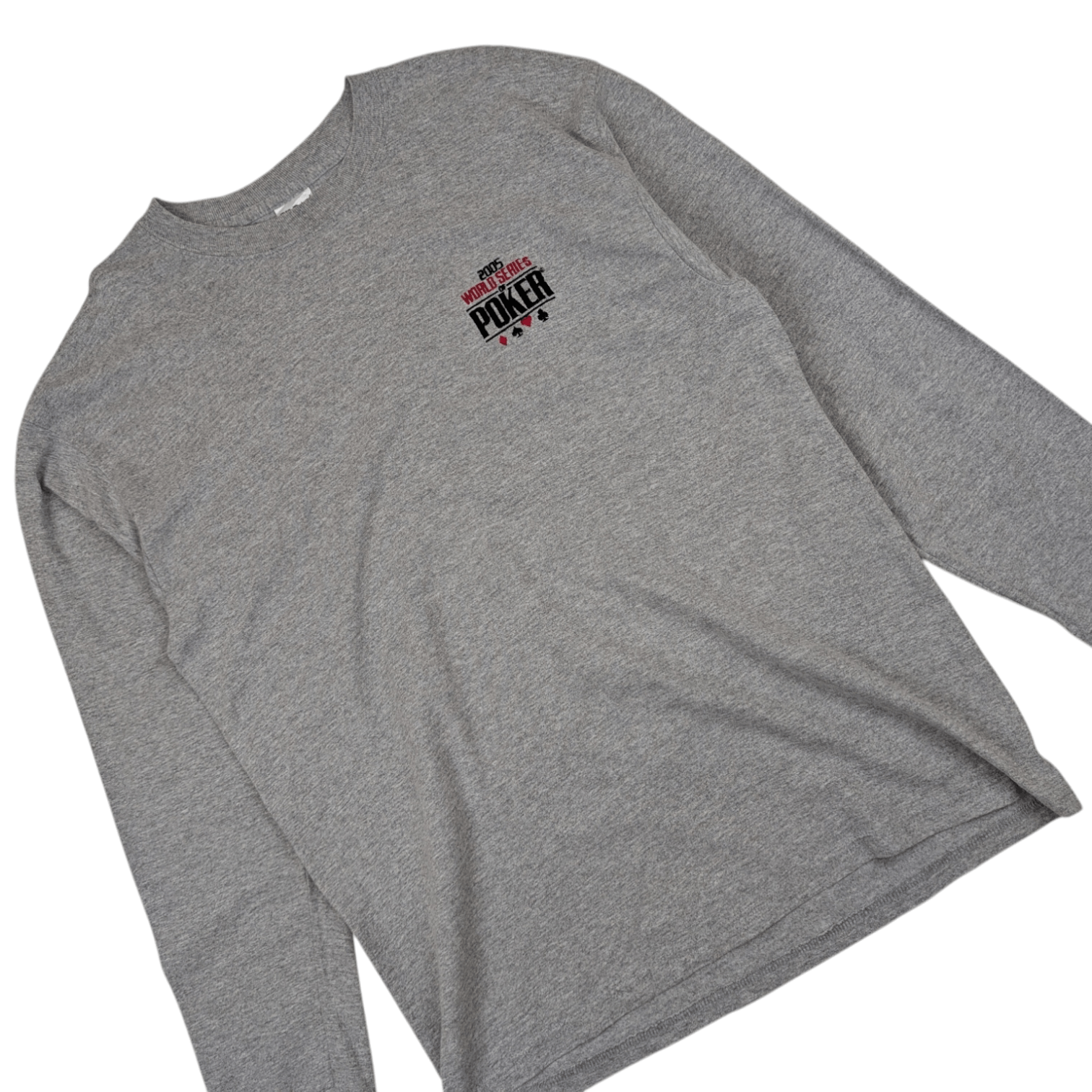 Gildan Vintage 2005 World Series POKER Long Sleeve T-Shirt Size US L / EU 52-54 / 3 - 4 Thumbnail