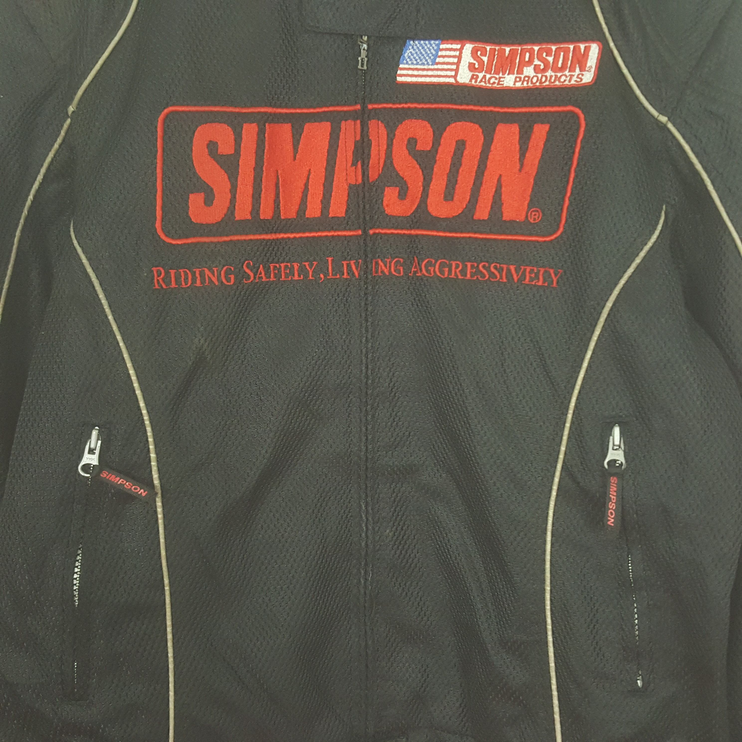 The Simpsons Vintage Simpson Bikers Suit Racing Jacket Size US S / EU 44-46 / 1 - 2 Thumbnail