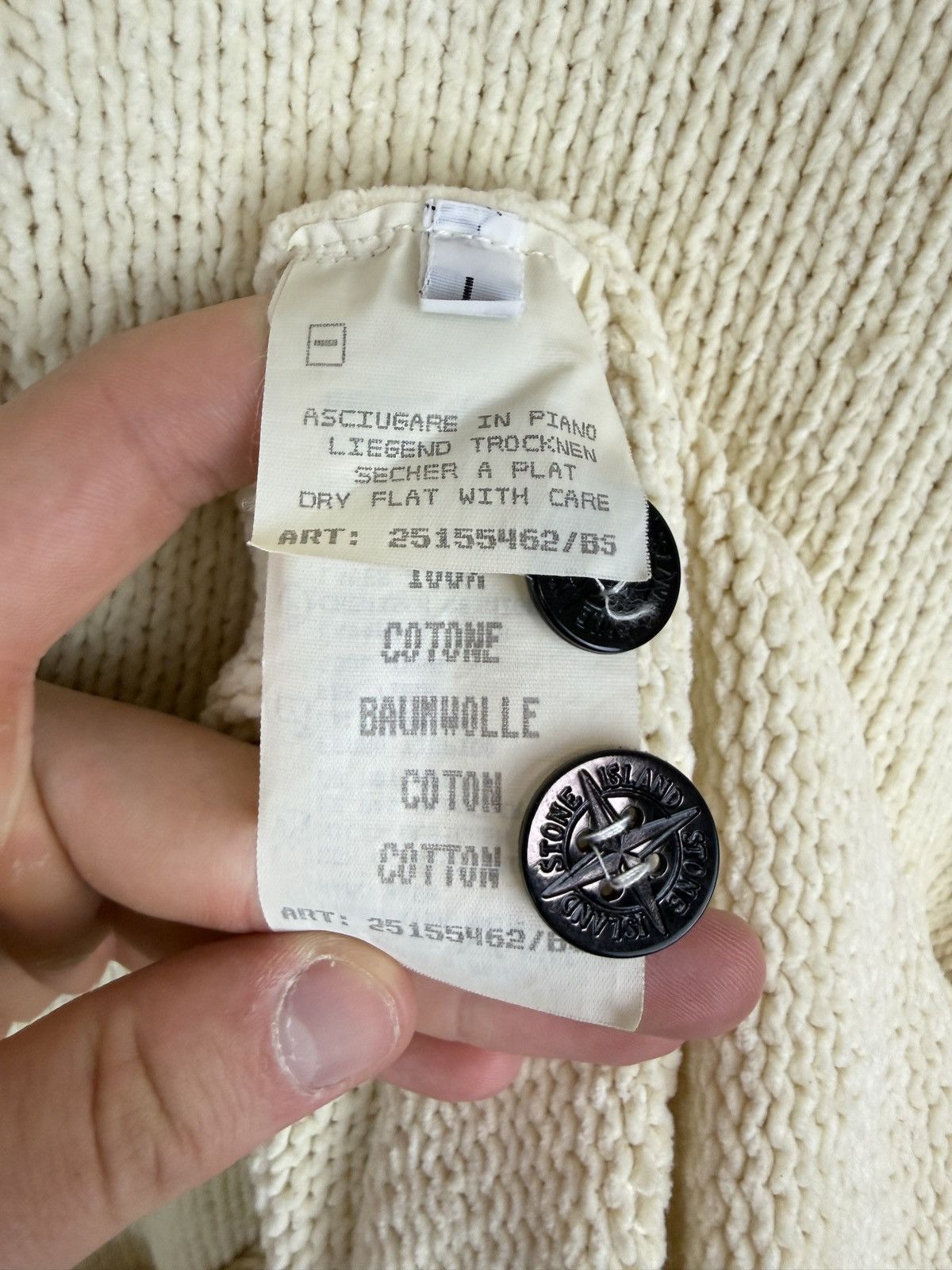 Stone Island Off-white Stone Island Green Edge Badge vintage sweater Size US L / EU 52-54 / 3 - 10 Thumbnail