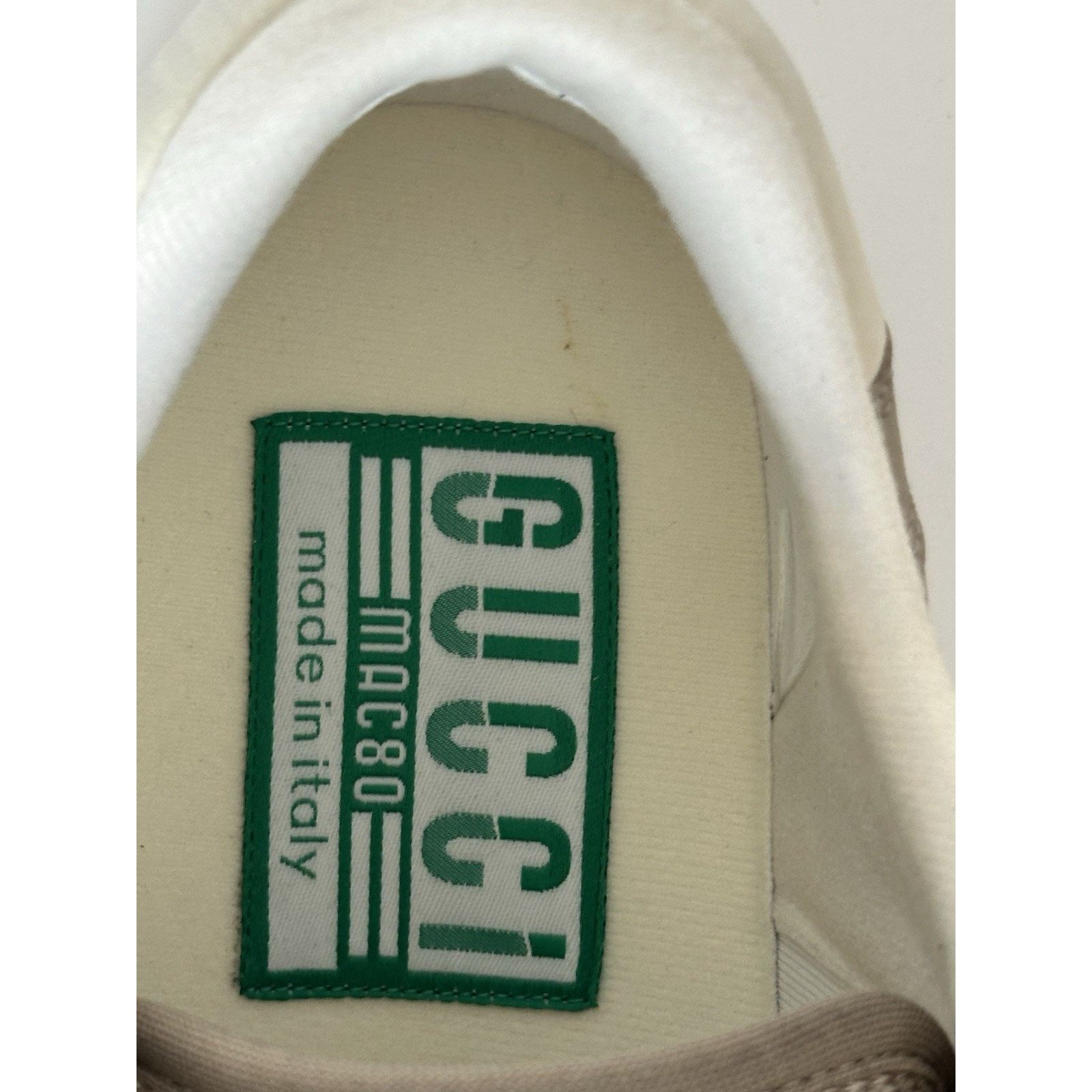 Gucci Gucci Dali Soft Gray/White Leather Sneakers 12.5 US 778301 Size US 12.5 / EU 45-46 - 9 Thumbnail