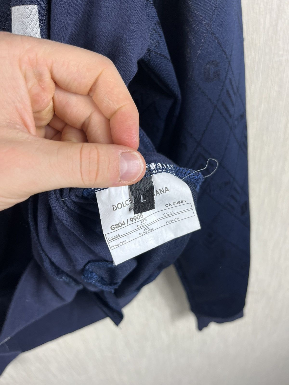 Dolce & Gabbana Vintage Dolce & Gabbana y2k track zip sweatshirt Japan sport Size US M / EU 48-50 / 2 - 18 Thumbnail