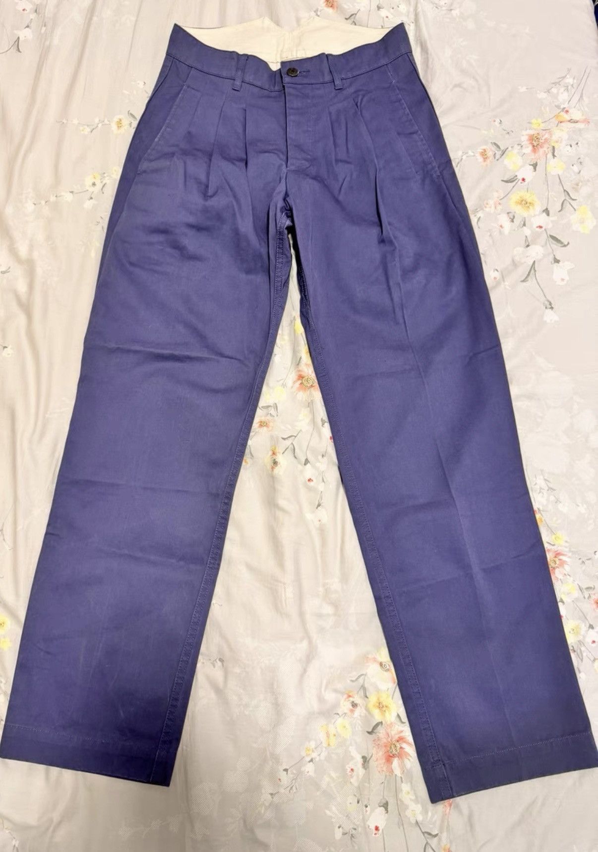 Visvim visvim 18SS Hakama Chino – Washed & Distressed Relaxed Pants Size US 30 / EU 46 - 1 Thumbnail