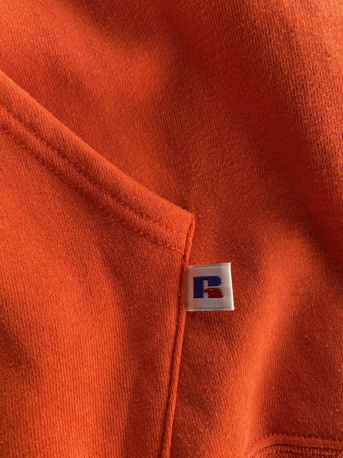 Russell Athletic × Vintage Russle Athletic Orange Colour Size US XL / EU 56 / 4 - 4 Thumbnail