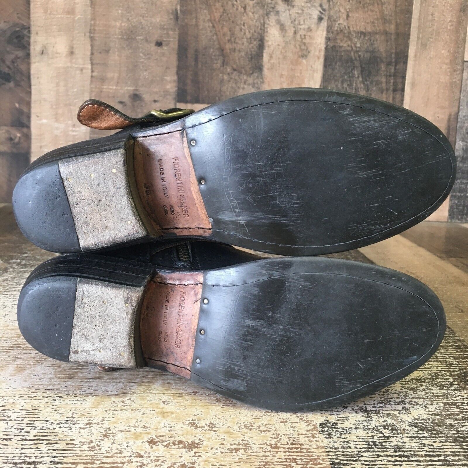 Fiorentini + Baker Fiorentini Baker Black Ankle Boots Womens EUR 36 US 6 Size US 6 / IT 36 - 2 Thumbnail