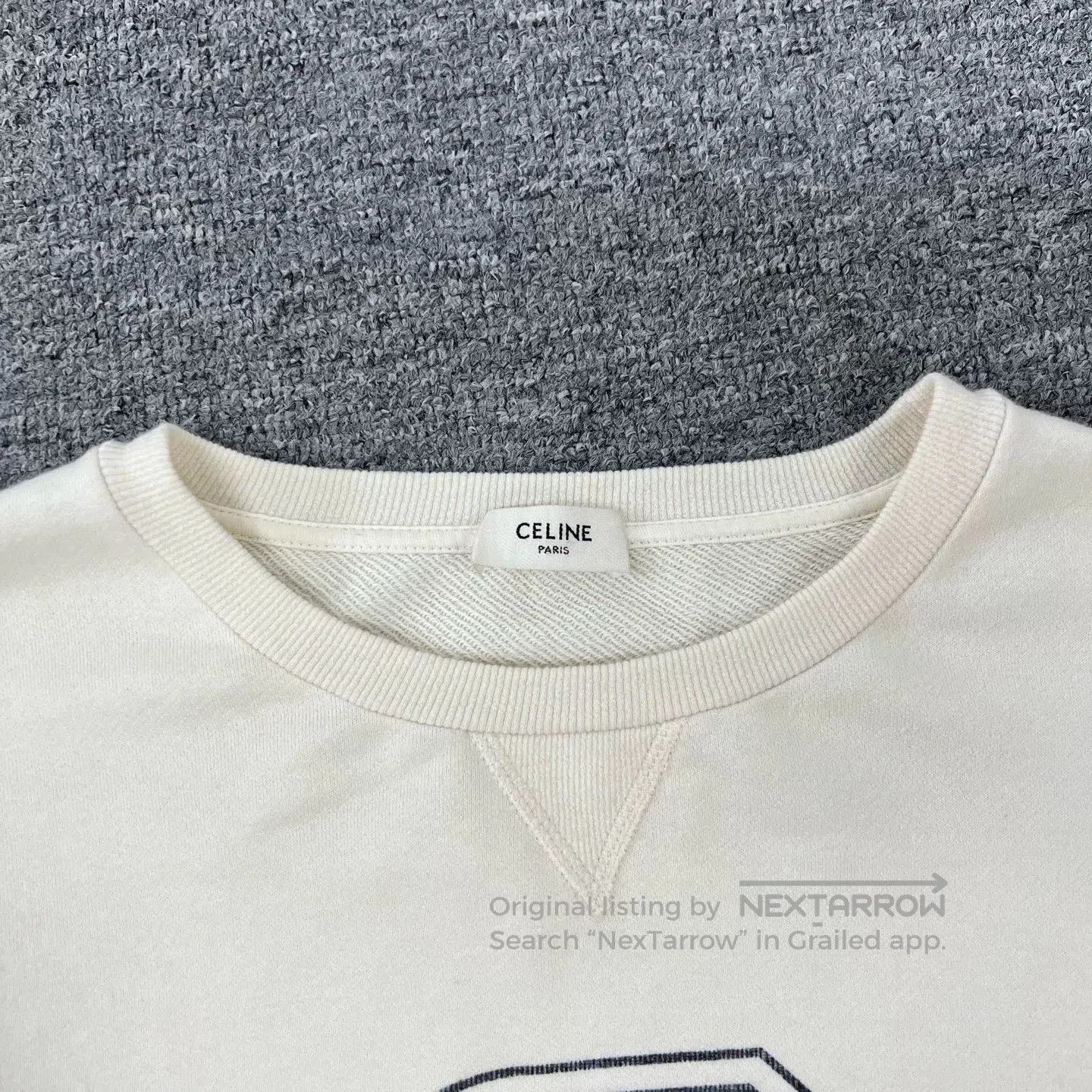 Celine Celine Classic Logo Crewneck Sweater XS. Size XS / US 0-2 / IT 36-38 - 5 Thumbnail