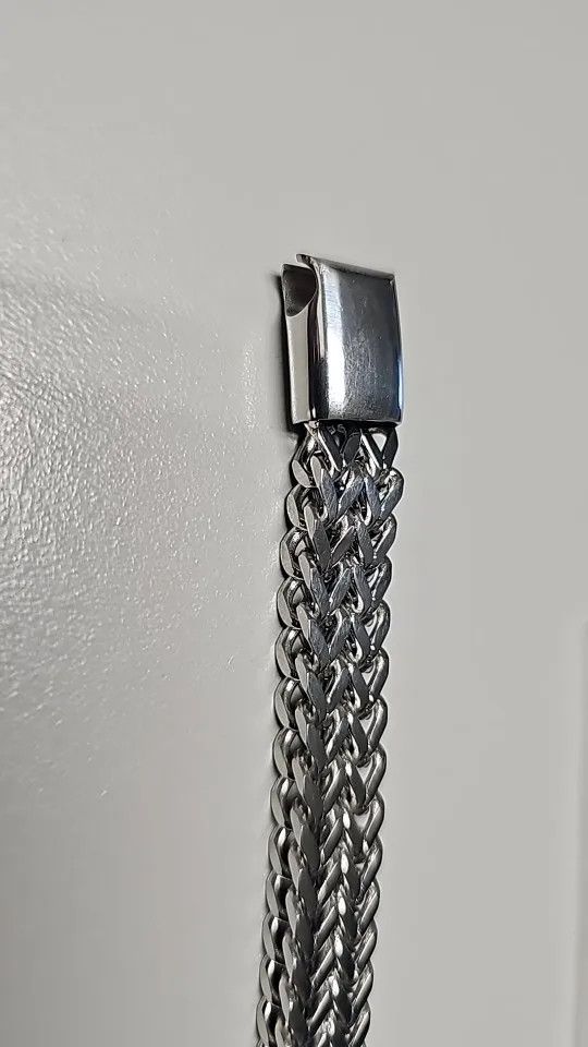 Other Curb Link Chain Bracelet Stainless Steel Punk Gift For Him Size ONE SIZE - 4 Thumbnail