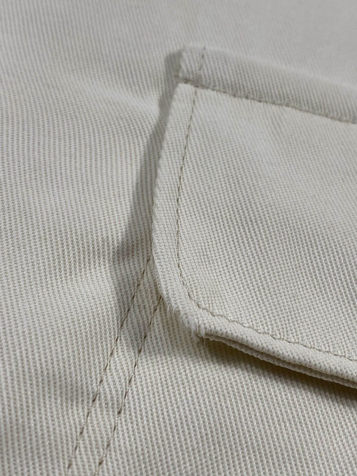 Canali 🔥LASTDROP🔥 Canali Milk Nylon Zip Pocket Blazer Nylon Jacket Size US XL / EU 56 / 4 - 5 Thumbnail