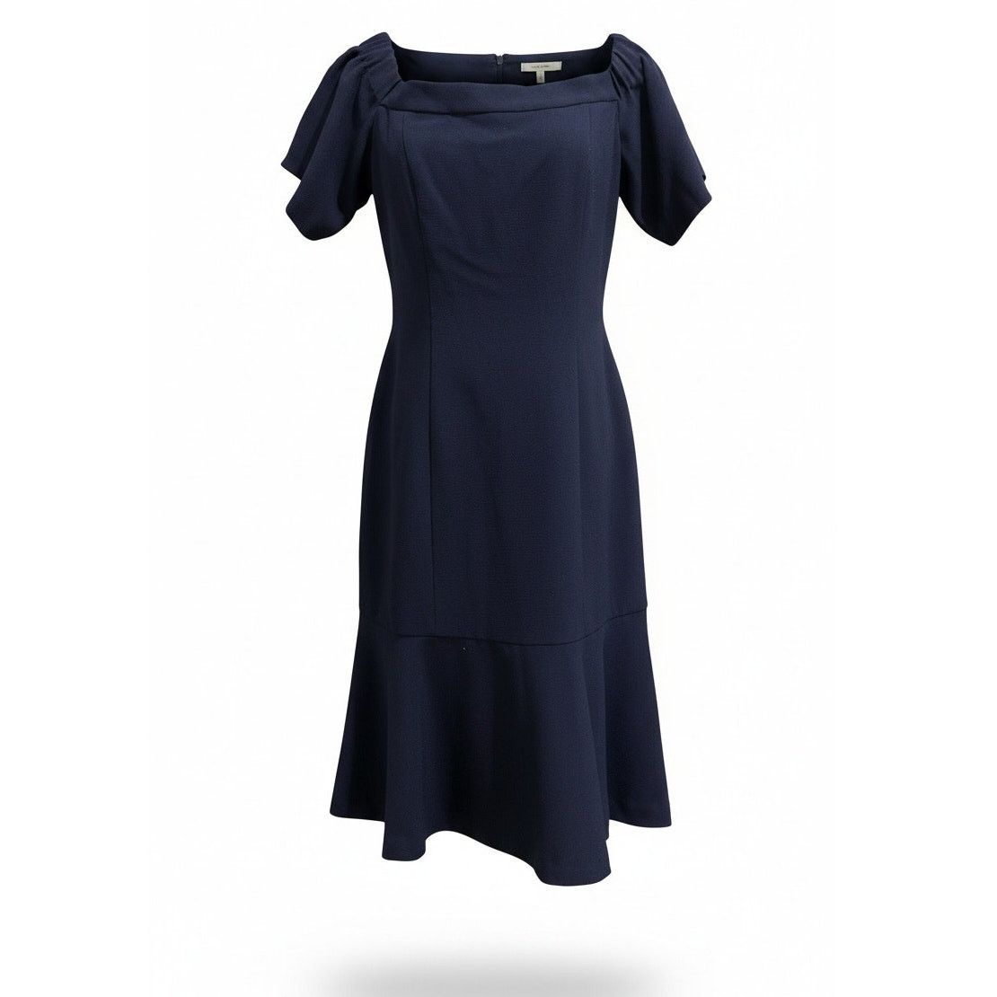 Vince Camuto Vince Camuto Dress Womens Size 8 Navy Blue Off Shoulder Midi Size M / US 6-8 / IT 42-44 - 1 Thumbnail