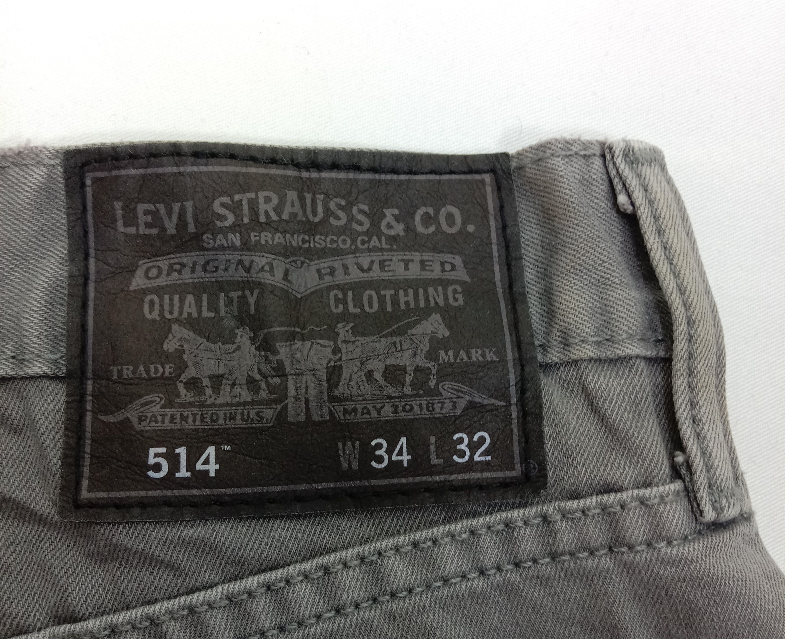 Levi's Vintage Levi's 514 Jeans Straight Fit Denim Size US 34 / EU 50 - 15 Thumbnail