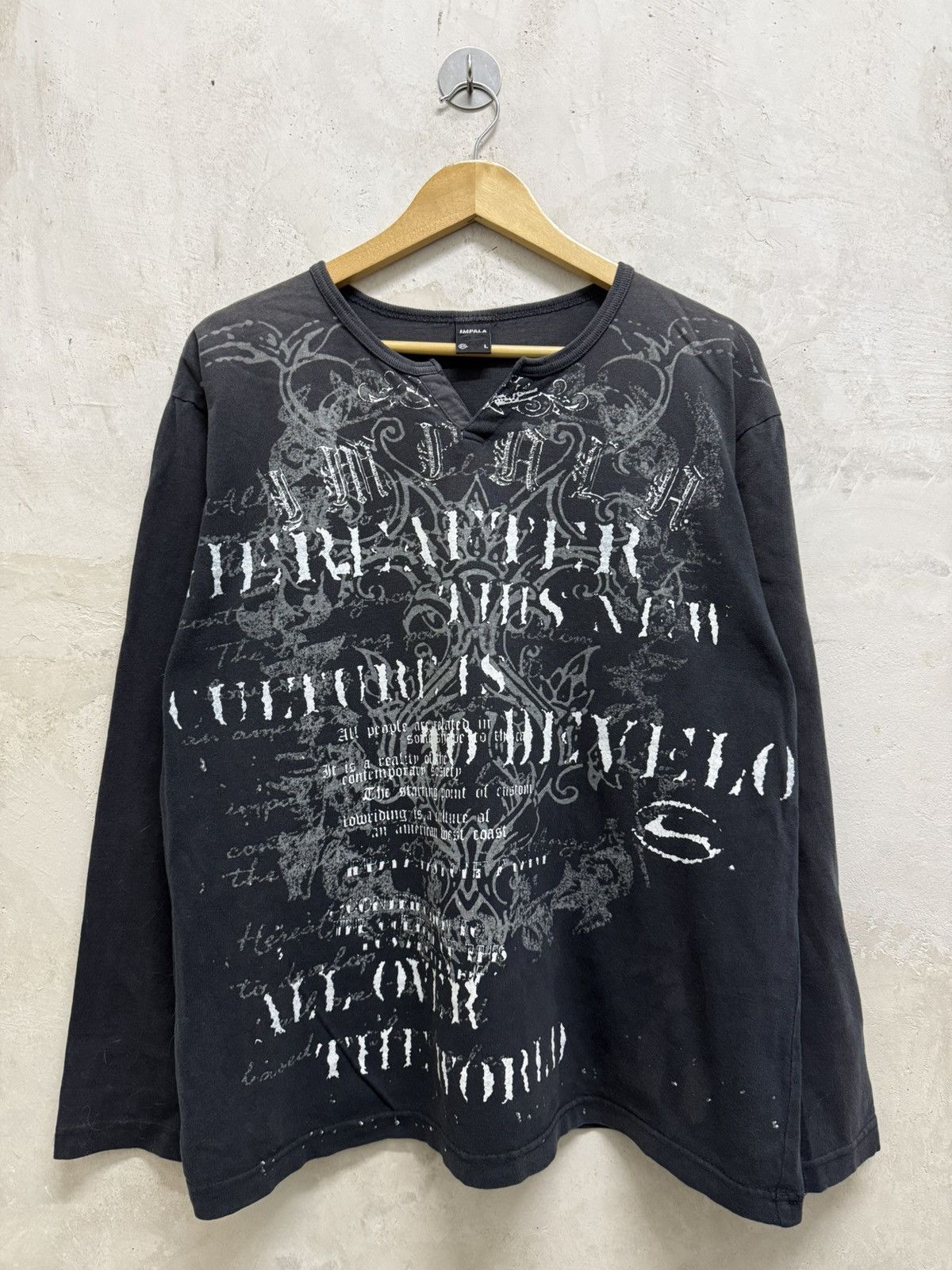If Six Was Nine I6W9 NO. HELL LIKE A HEAVEN-D L/S TEE | Grailed