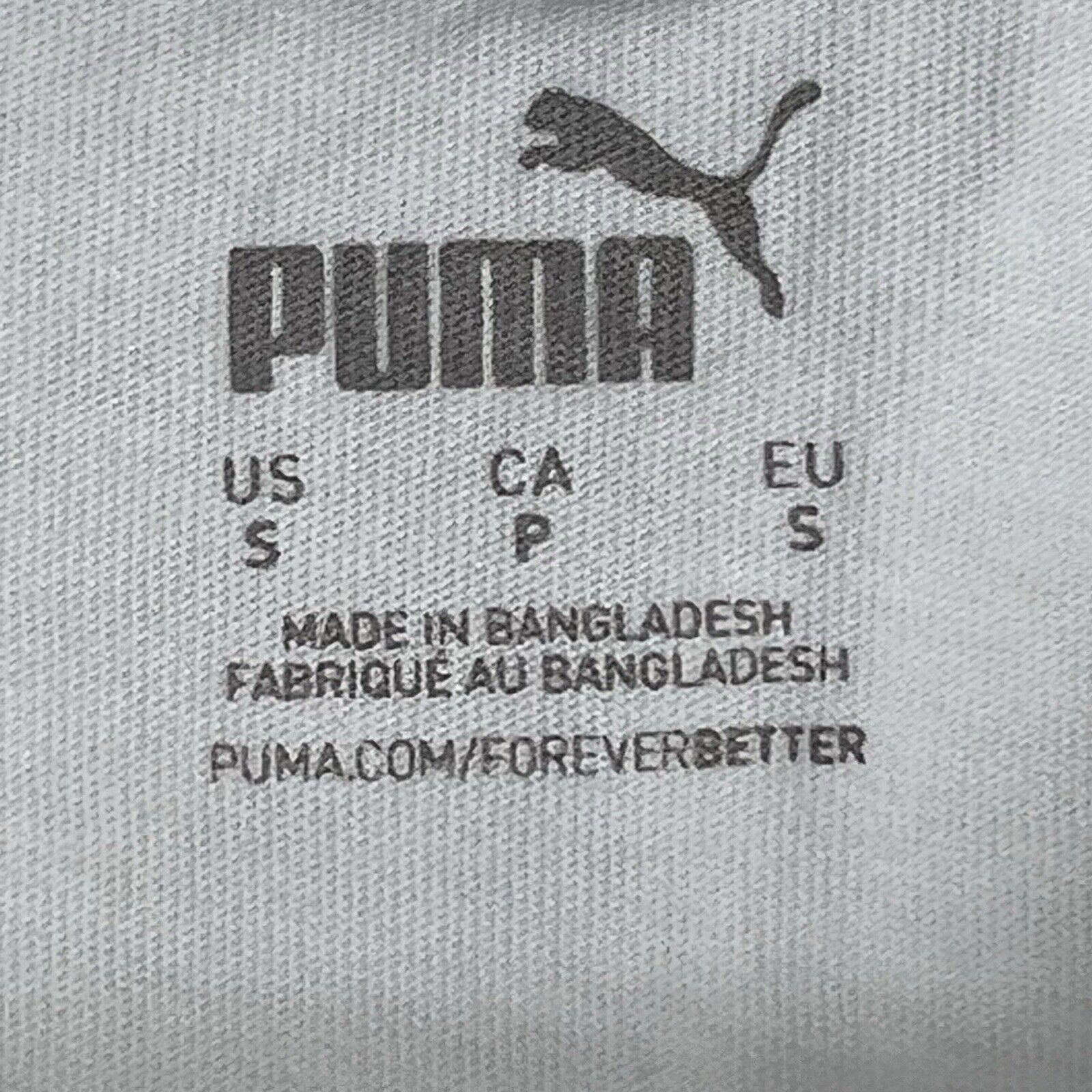 Puma Puma Men’s Small White Long Sleeve Shirt Size US S / EU 44-46 / 1 - 3 Thumbnail