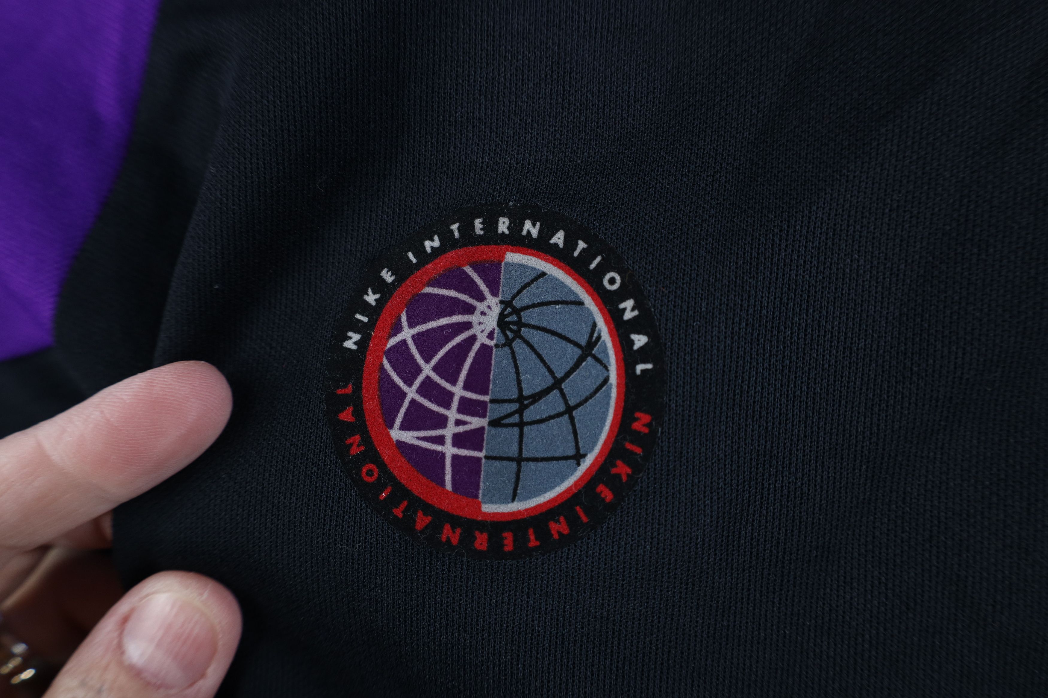 Nike Vintage 80s 90s Nike International 1/4 Half Zip Jacket Size M / US 6-8 / IT 42-44 - 12 Thumbnail