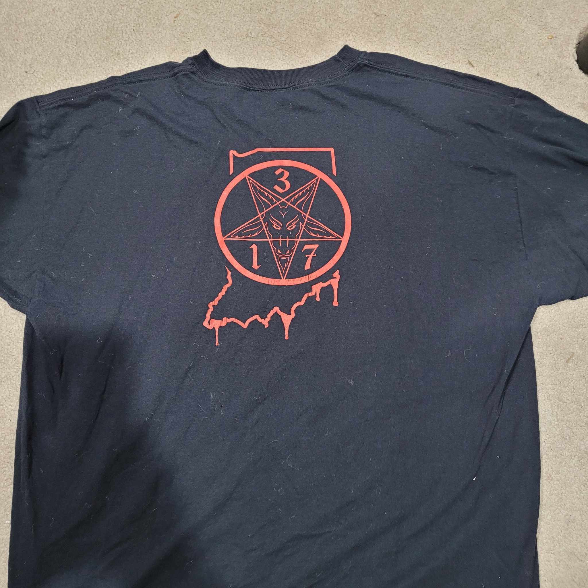 Band Tees × Vintage Amongst The Swarm Napetown Deathcore Shirt Size US XL / EU 56 / 4 - 4 Thumbnail