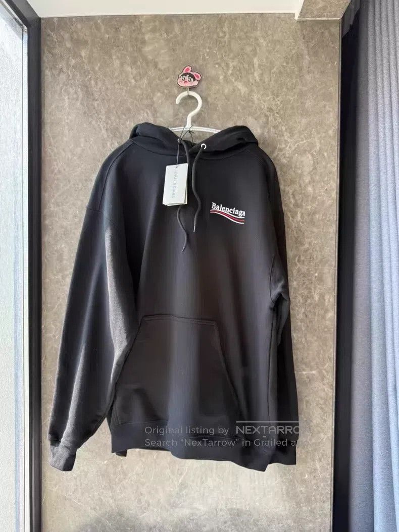 Balenciaga Balenciaga Embroidered Coke Hoodie Size US S / EU 44-46 / 1 - 1 Thumbnail
