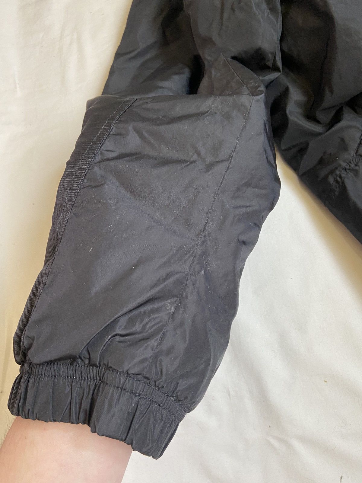 Nike × Vintage VINTAGE Y2K NIKE BIG LOGO LIGHT PUFFER JACKET SWOOSH DRILL Size US XL / EU 56 / 4 - 18 Thumbnail
