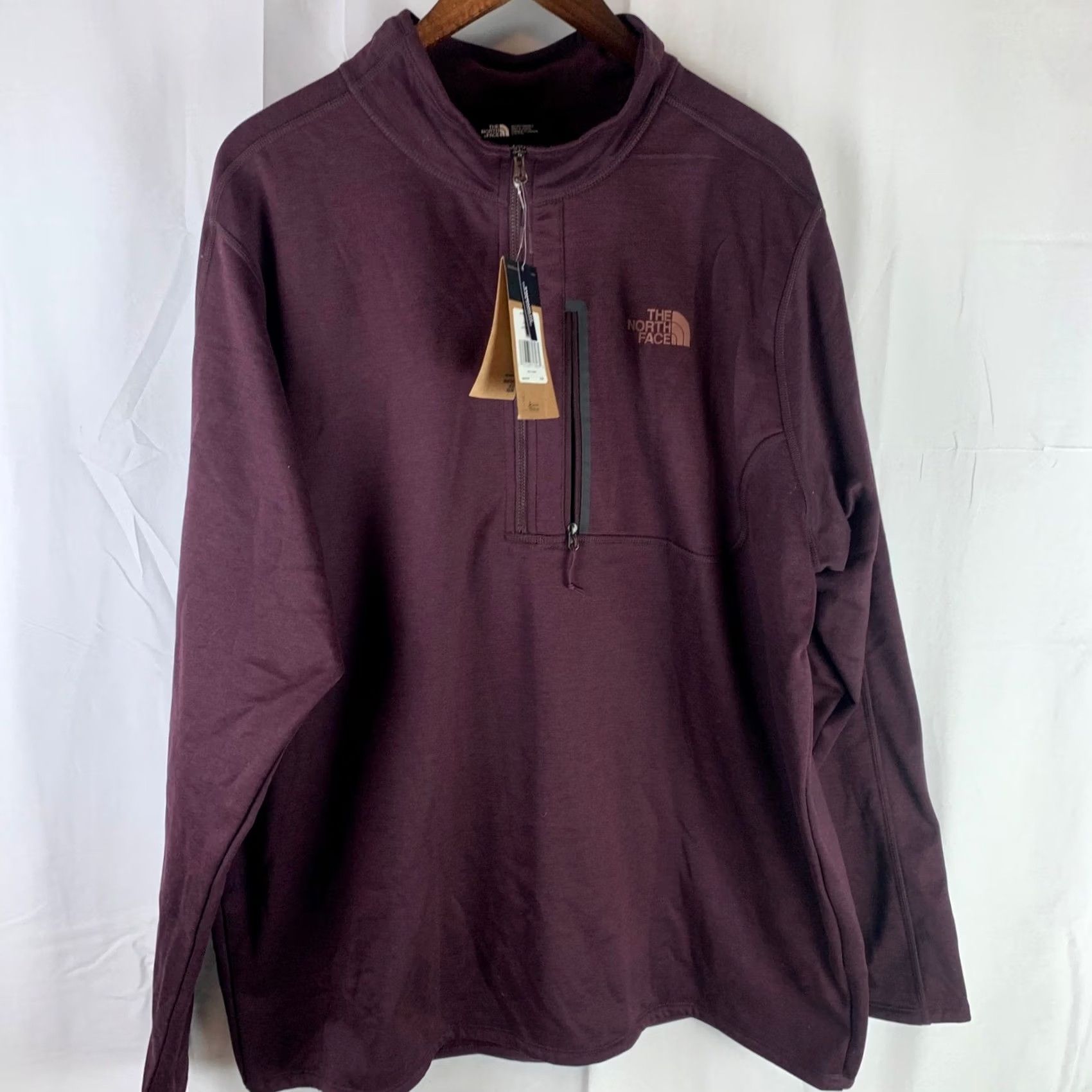 The North Face The North Face Canyonlands Half Zip Mens XXL Root Brown Heather Fleece Pullover Size US XXL / EU 58 / 5 - 2 Thumbnail