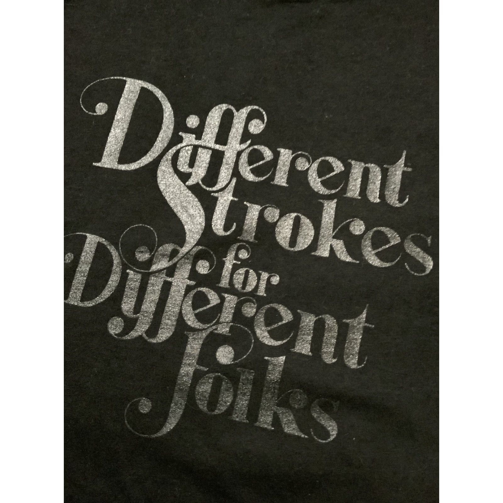 Vintage Little Africa Soul Global Different Strokes For Different Folks Black T-Shirt SM Men S Shirt Black Nike Size US S / EU 44-46 / 1 - 6 Thumbnail