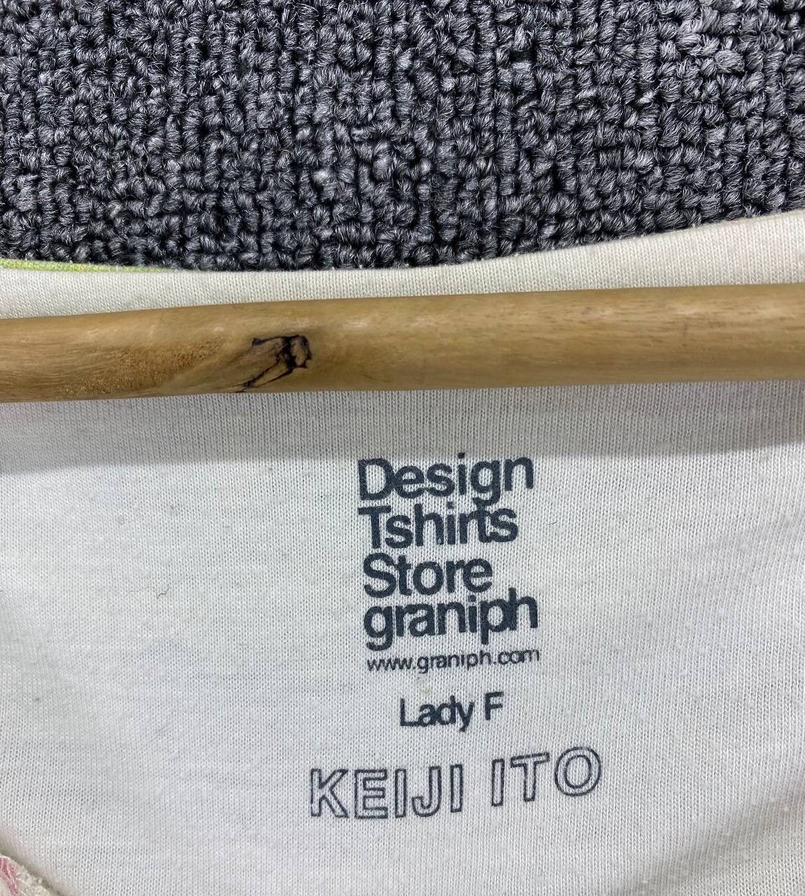 Japanese Brand Vintage Keiji Ito Rare Printed Over Print Tees T Shirts Size ONE SIZE - 6 Thumbnail