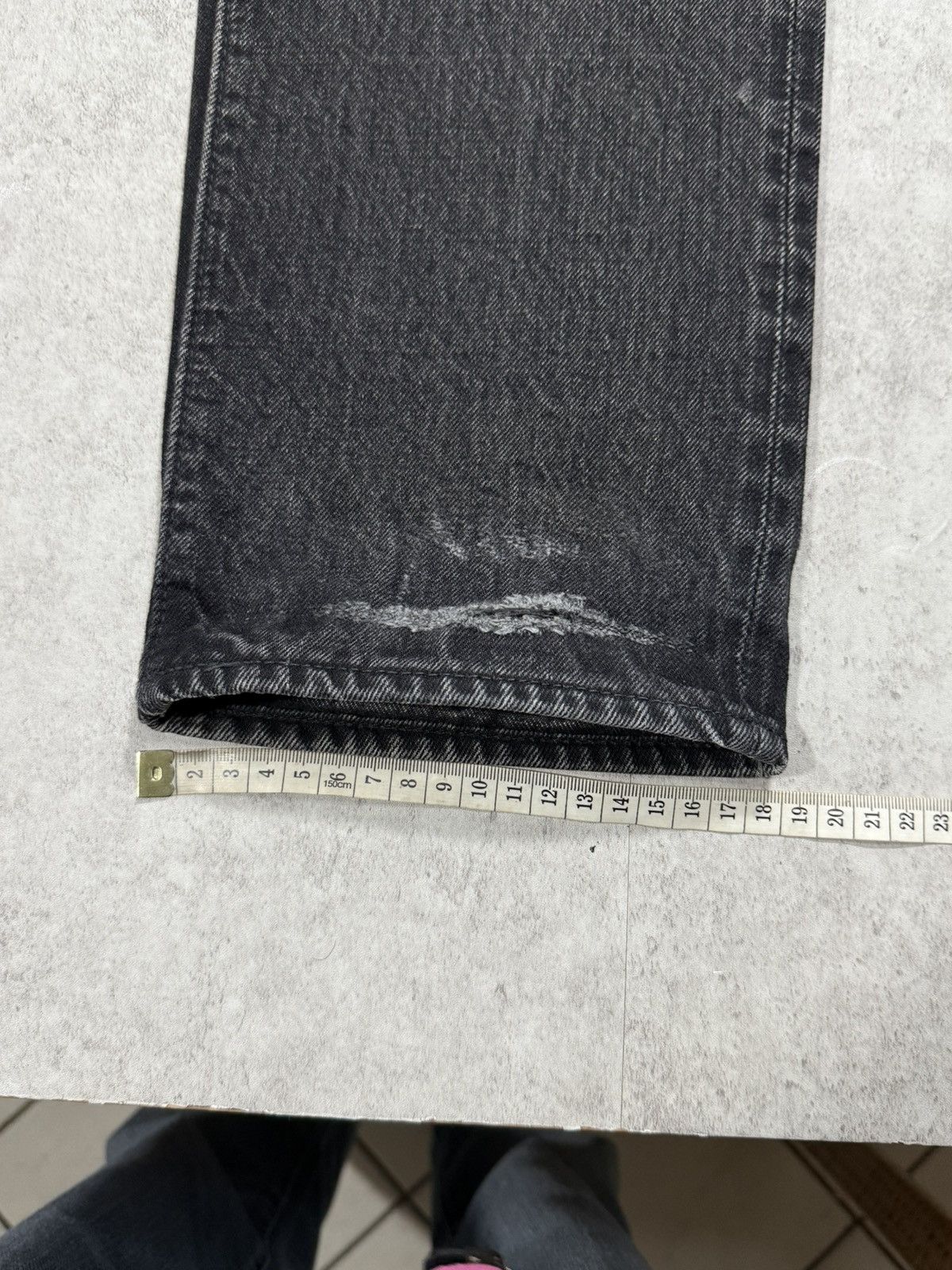 Orslow Orslow grey Selvedge denim Made in Japan S: 1 / 30US faded Size US 30 / EU 46 - 11 Thumbnail