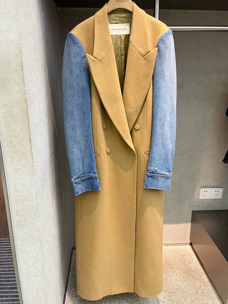 Dries Van Noten Dries van noten Long double-breasted coat 2502-Nextarrow Size US XS / EU 42 / 0 - 1 Thumbnail