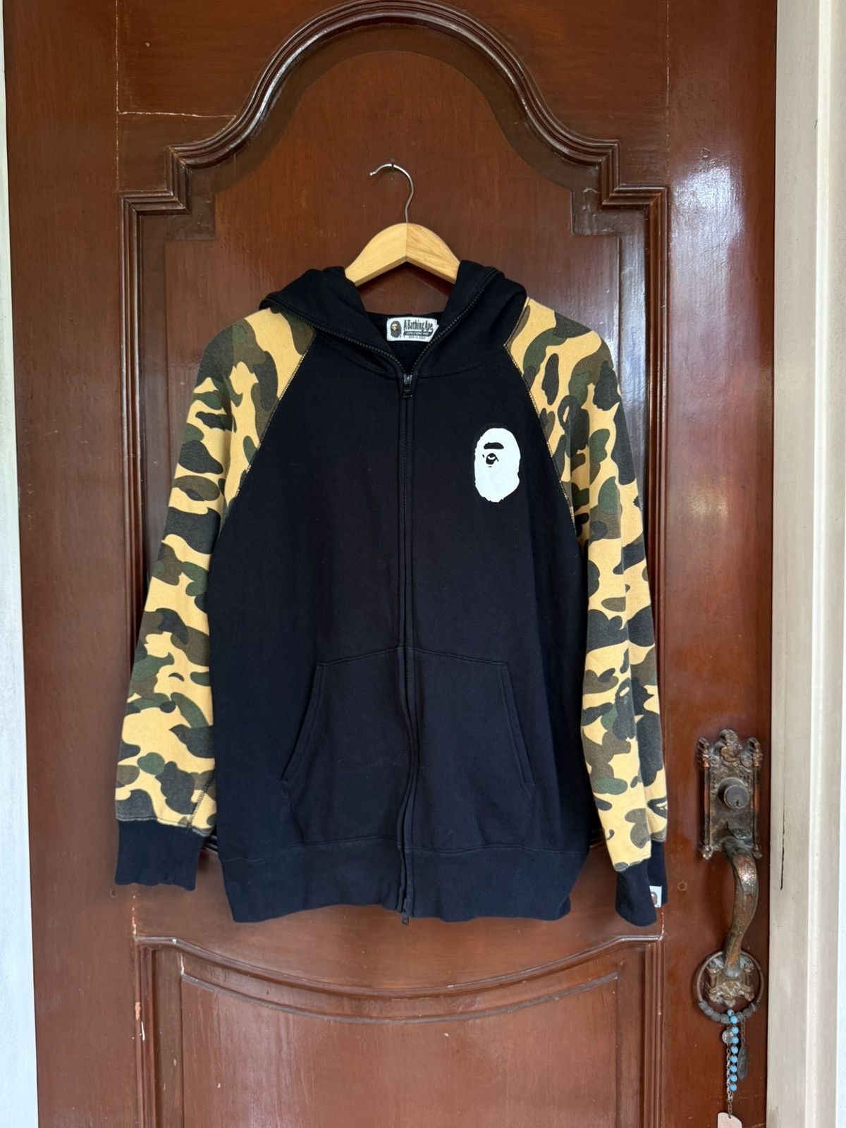 Bape Bape Camou Full Zip Jacket Size US L / EU 52-54 / 3 - 1 Thumbnail