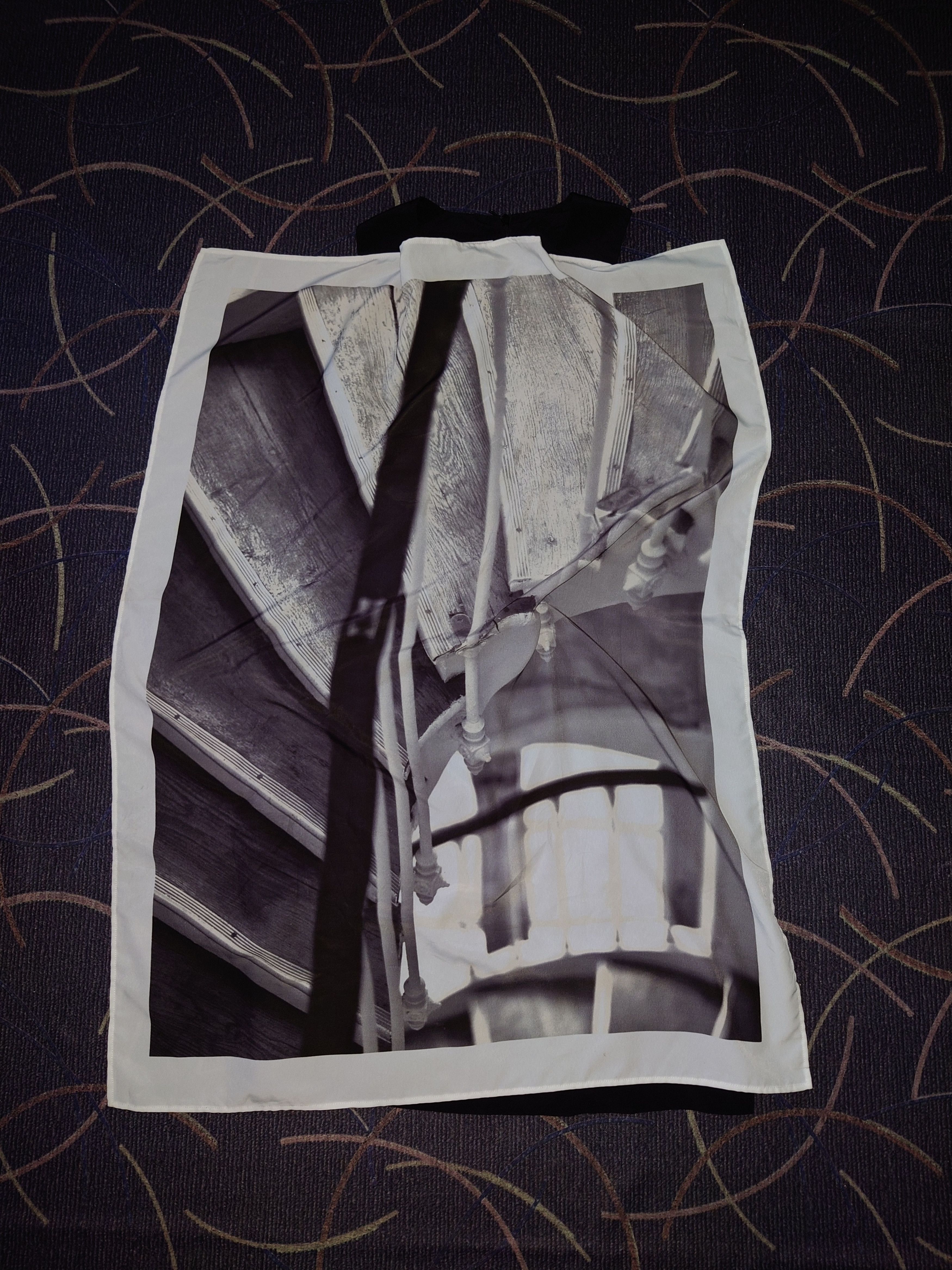 MM6 MM6 Maison Martin Margiela SS14 Spiral Staircase Scarf Dress Size M / US 6-8 / IT 42-44 - 1 Thumbnail