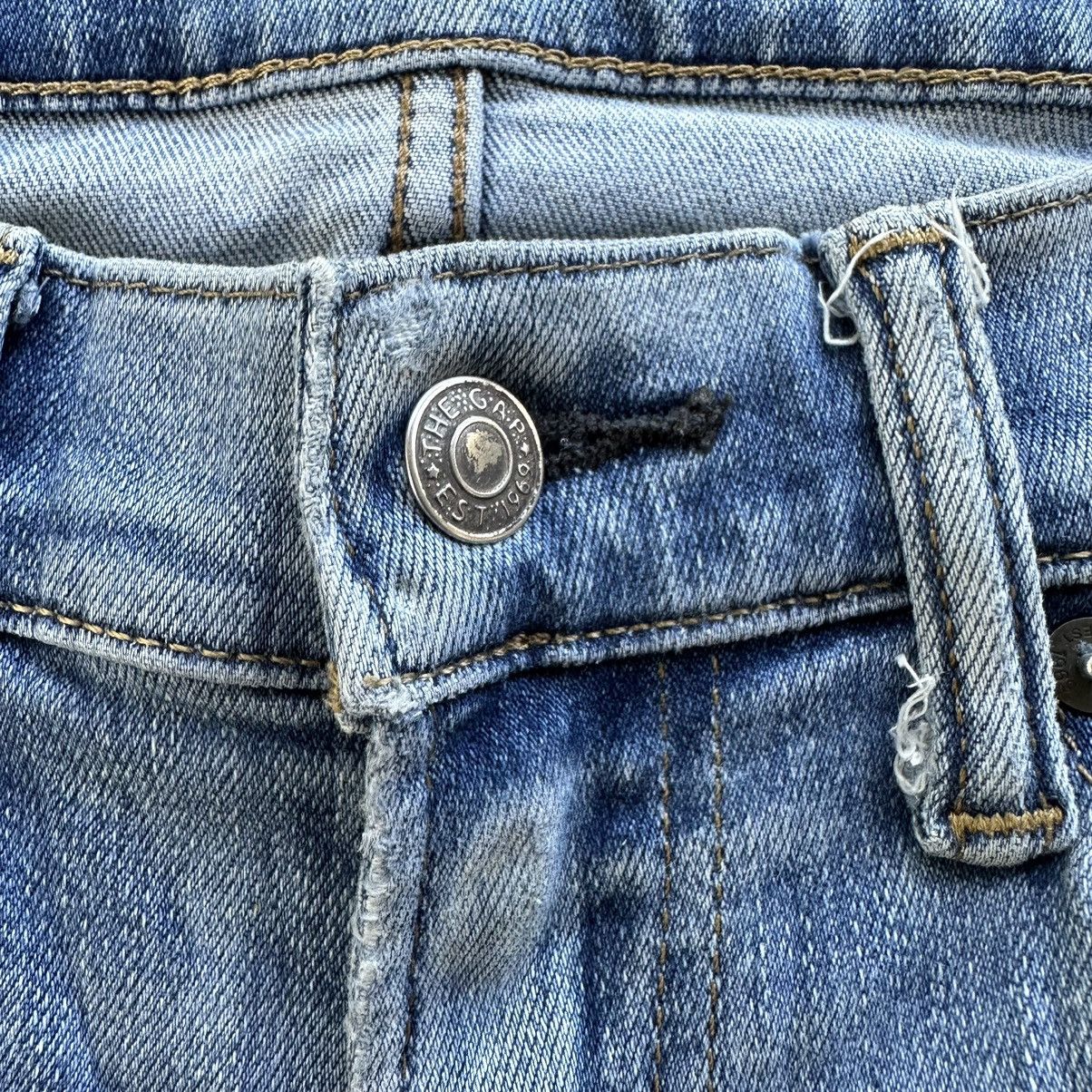 Japanese Brand Vintage Japanese Faded Distressed Denim Jean Pant W32 Size US 32 / EU 48 - 6 Thumbnail