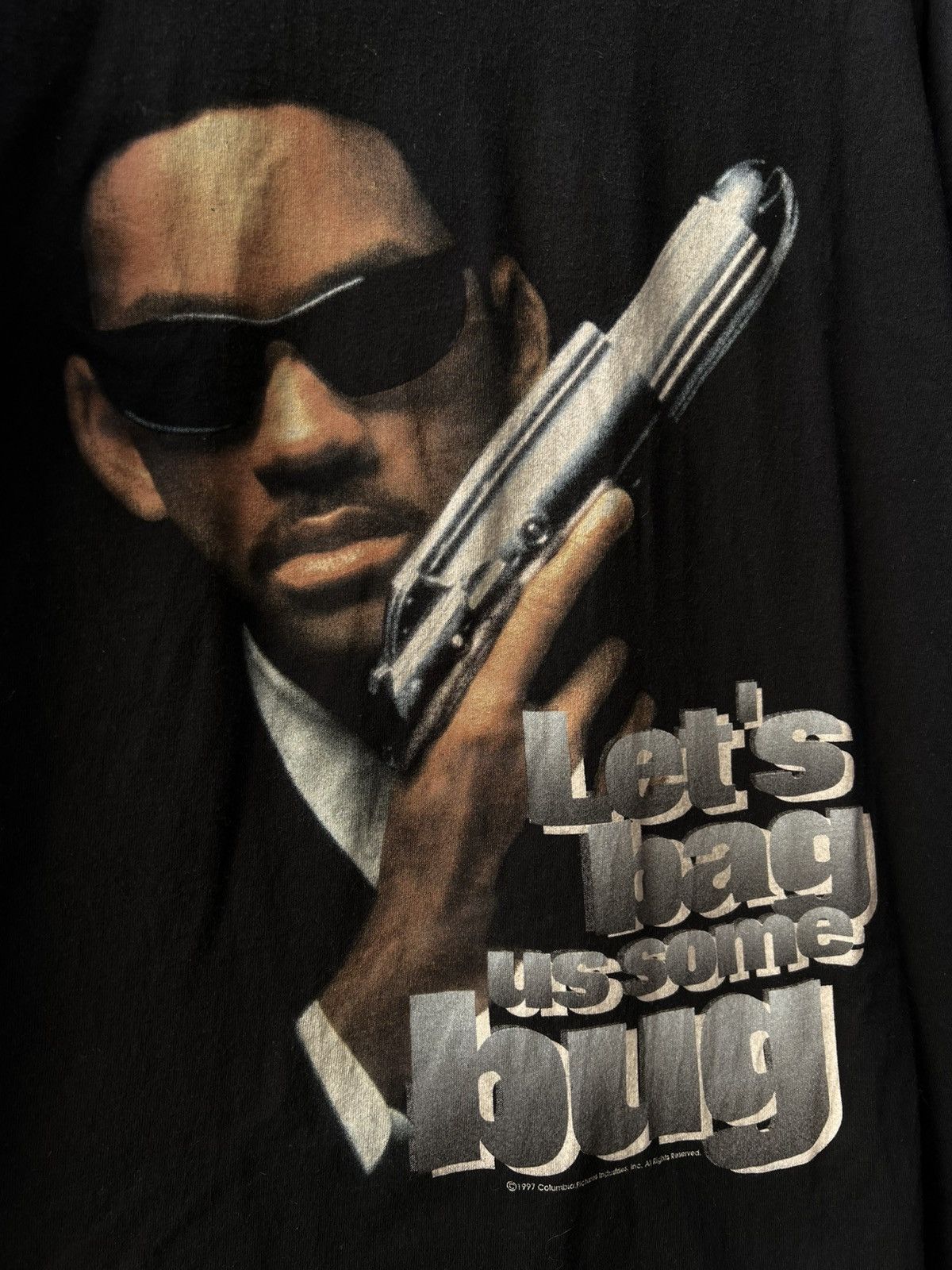 Vintage Vintage Men in Black Movie Tee Size US L / EU 52-54 / 3 - 2 Thumbnail
