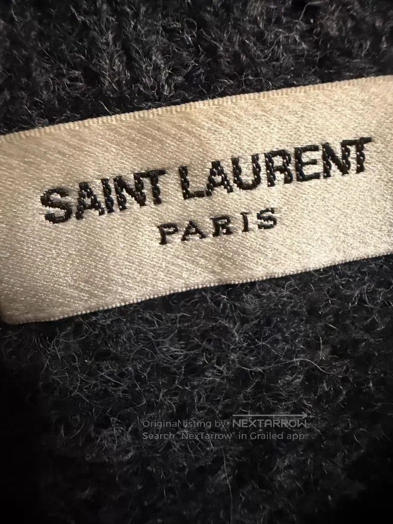Saint Laurent Paris Saint Laurent Paris Snowflake Crewneck Sweater i Size US S / EU 44-46 / 1 - 2 Thumbnail