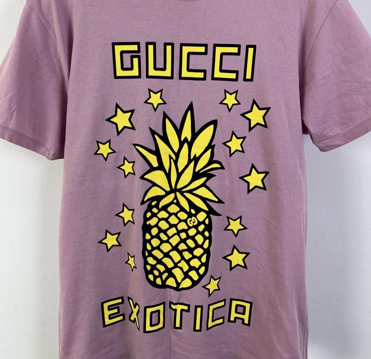 Gucci Gucci / Pineapple Print Short Sleeve K12 Size US M / EU 48-50 / 2 - 3 Thumbnail