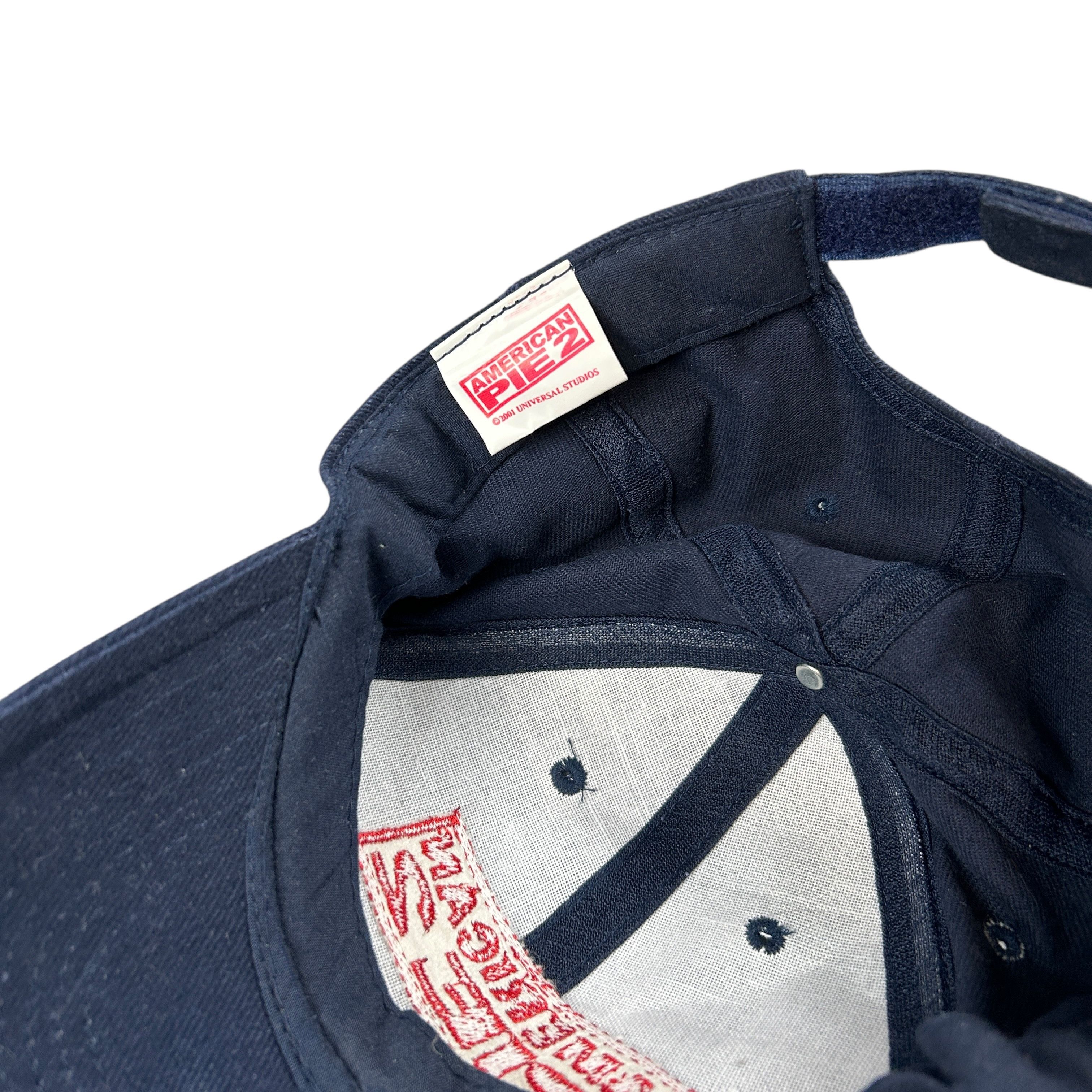 Universal Studios American Pie 2 2001 Vintage Blue Cotton Hat Strap Back Size ONE SIZE - 3 Thumbnail