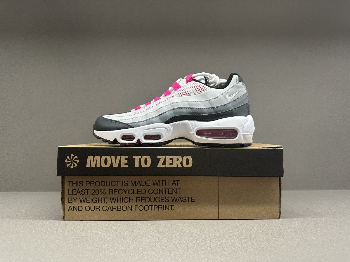 Nike Air Max 95 Next Nature White Cool Grey Pink Women's