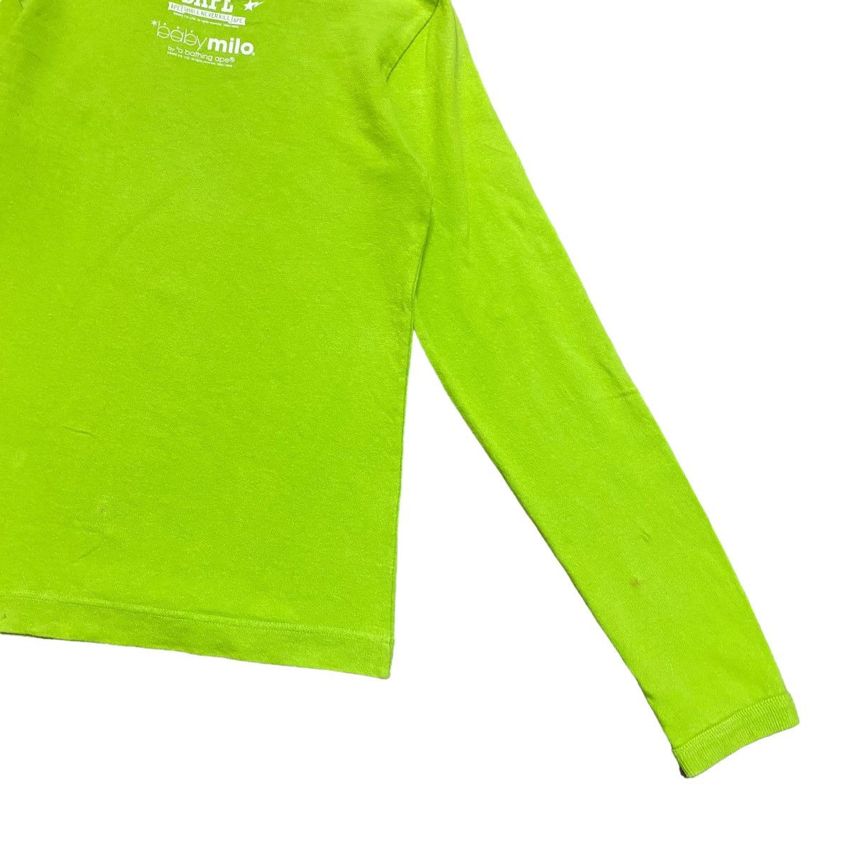 Bape Baby Milo Long Sleeve Tee Size S / US 4 / IT 40 - 10 Thumbnail