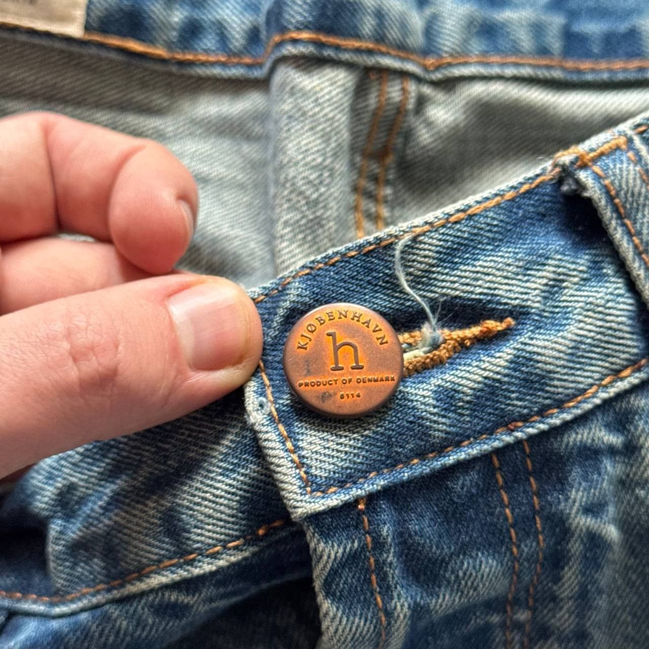 Han Kjobenhavn Japan Selvedge Tapered Selvage Denim Jeans