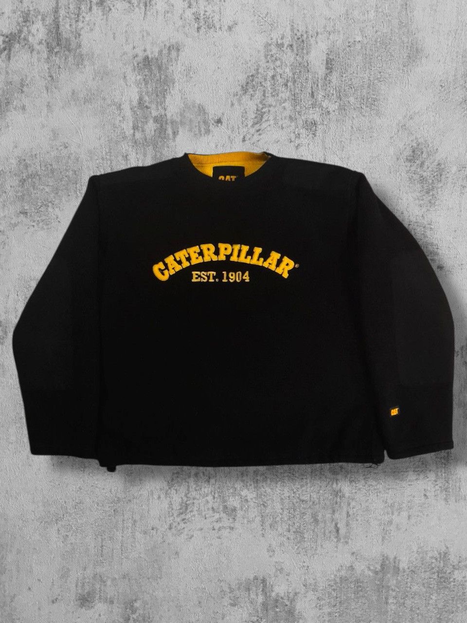 Caterpillar × Vintage CAT reversible quilted sherpa fleece sweatshirt jacket Size US L / EU 52-54 / 3 - 2 Thumbnail