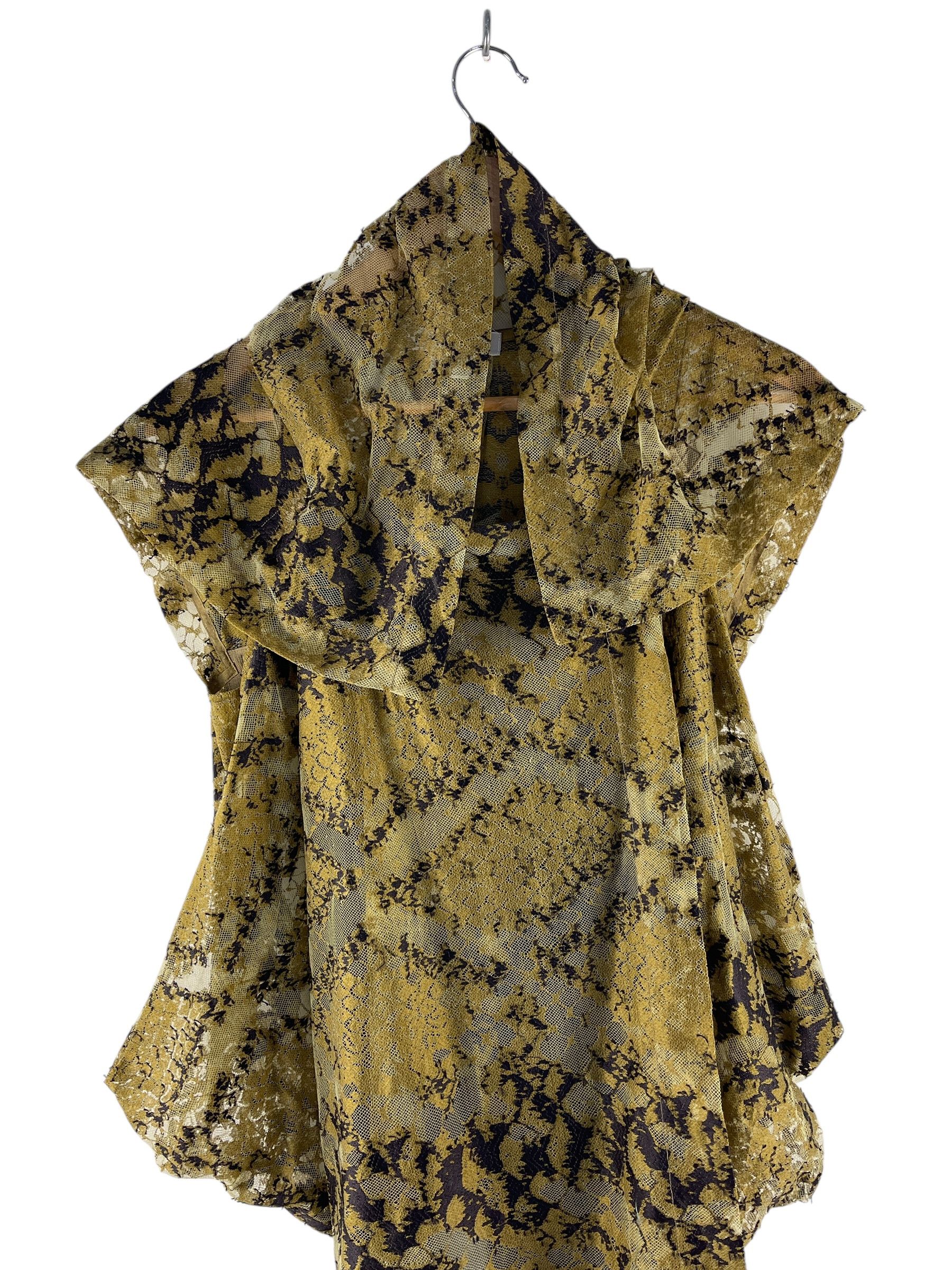 Issey Miyake Issey Miyake Snakeskin Print Dress Size US S / EU 44-46 / 1 - 8 Thumbnail
