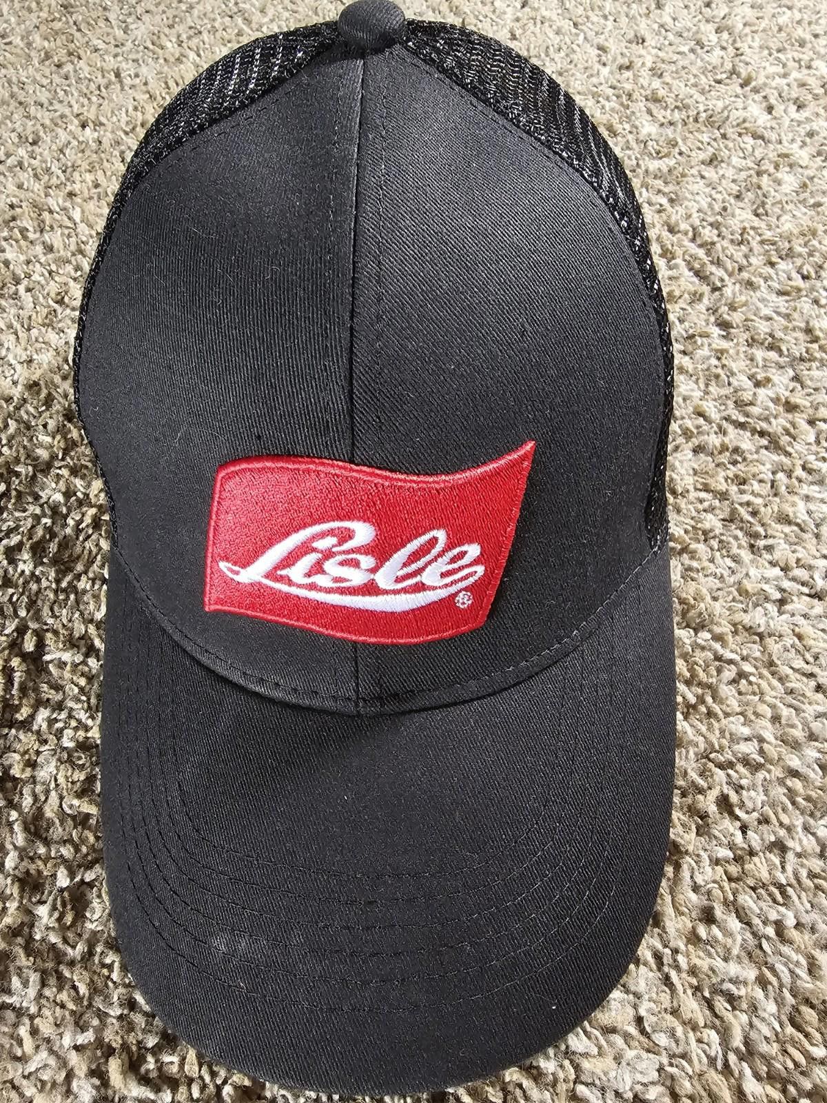 Designer LISLE TOOLS Baseball Hat Cap Black Mesh Snapback Size ONE SIZE - 2 Thumbnail