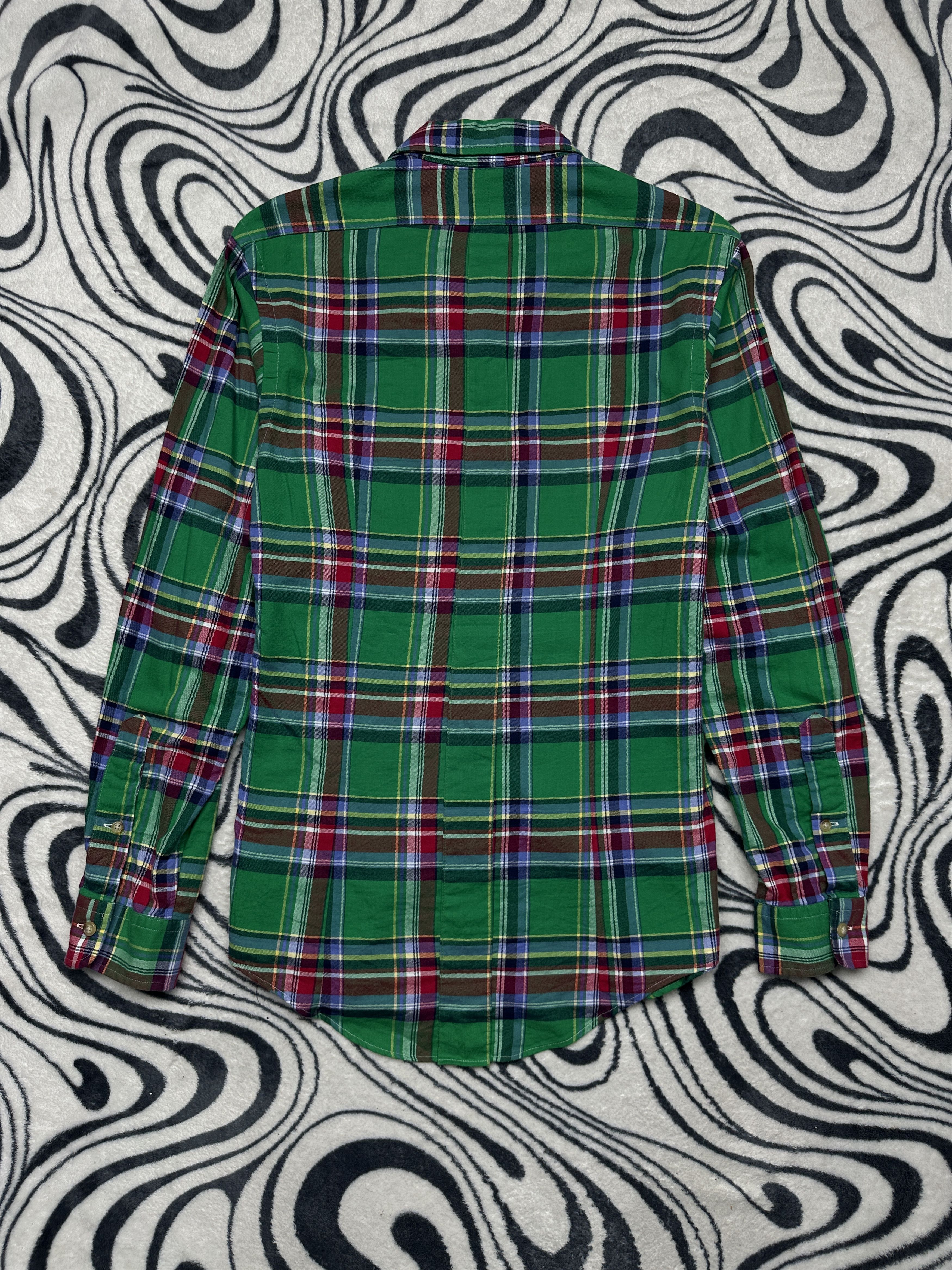 Polo Ralph Lauren Polo Ralph Lauren Mens Long Sleeve Plaid Shirt Size US S / EU 44-46 / 1 - 7 Thumbnail