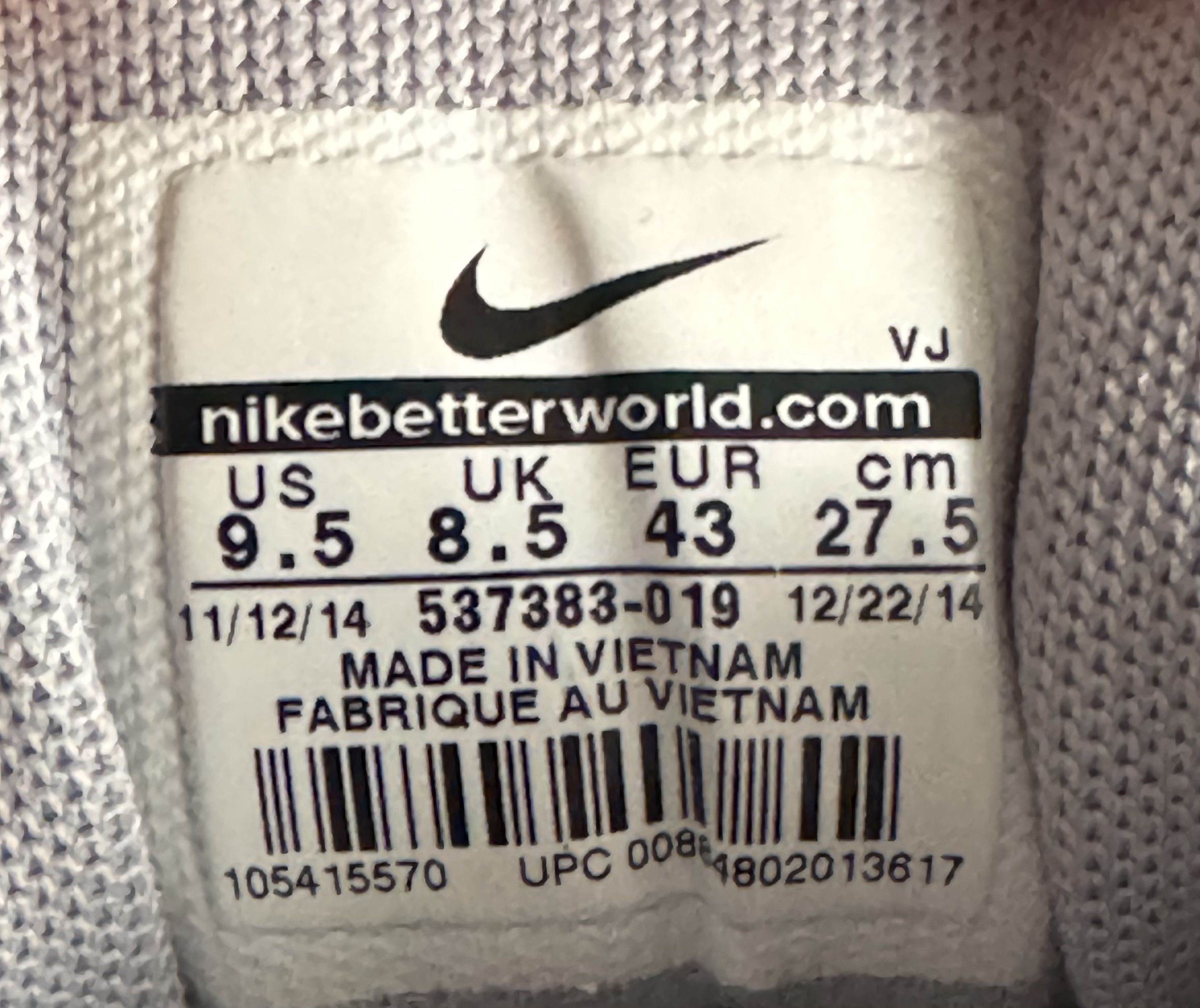 Nike 2015 Nike Air Max 1 Essential Wolf Grey atmos patta OG Size US 9.5 / EU 42-43 - 8 Thumbnail