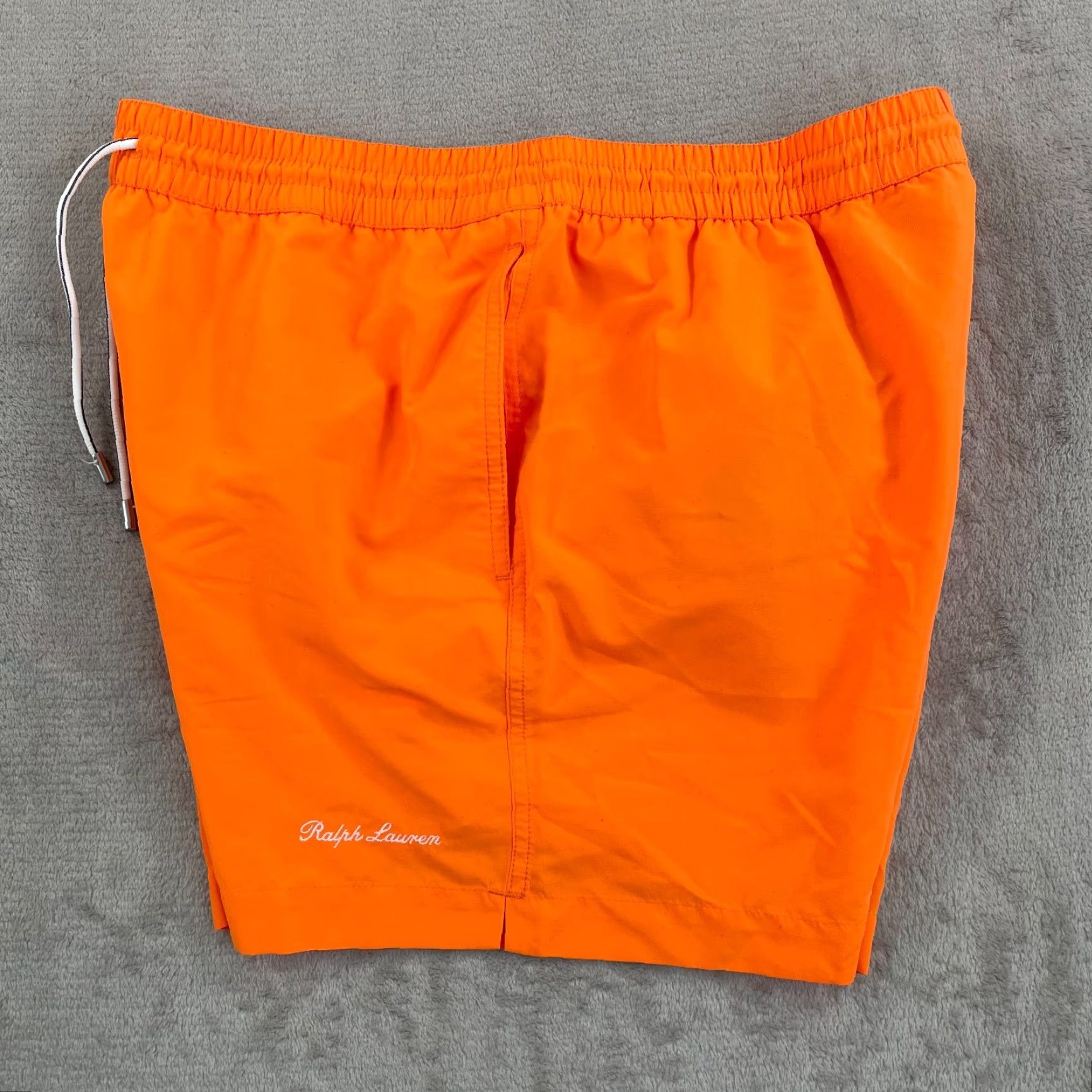 Ralph Lauren Purple Label Polo Ralph Lauren Purple Label Amalfi Swim Trunks Men Medium Orange Pop NWT 95 Size US M / EU 48-50 / 2 - 5 Thumbnail