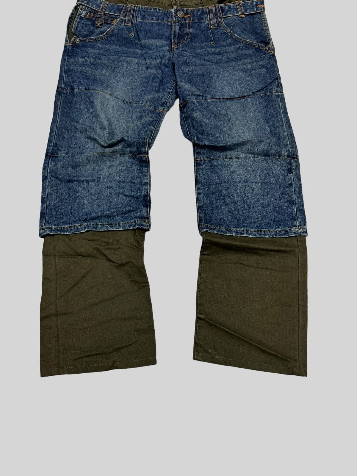 PPFM VINTAGE PPFM DOUBLE WAIST RECONSTRUCTED STYLE Size US 32 / EU 48 - 5 Thumbnail