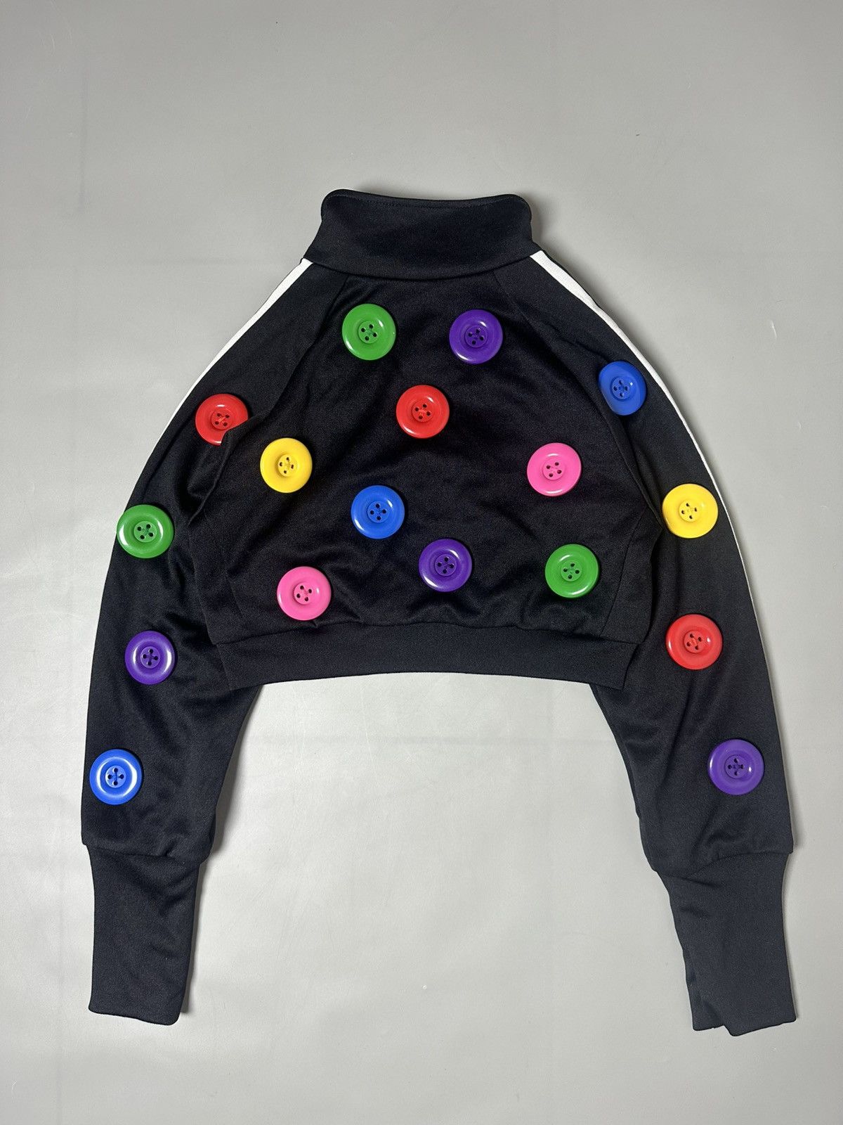 Adidas × Jeremy Scott Adidas Originals Jeremy Scott Katy Perry Buttons Jacket Size US XXS / EU 40 - 9 Thumbnail
