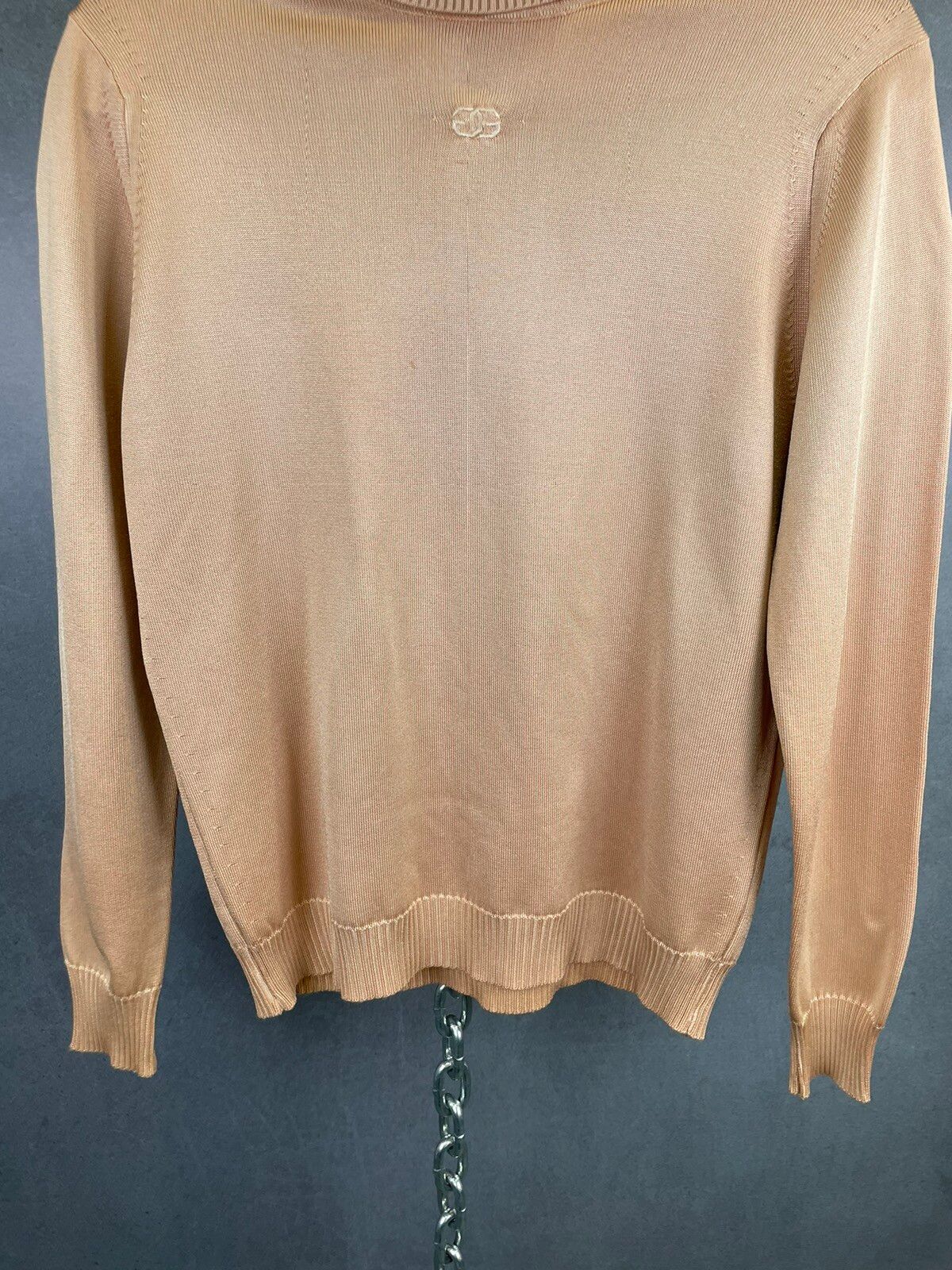 Givenchy Vintage 70s Givenchy Sport Tan Turtleneck Top Size 38 Size S / US 4 / IT 40 - 3 Thumbnail